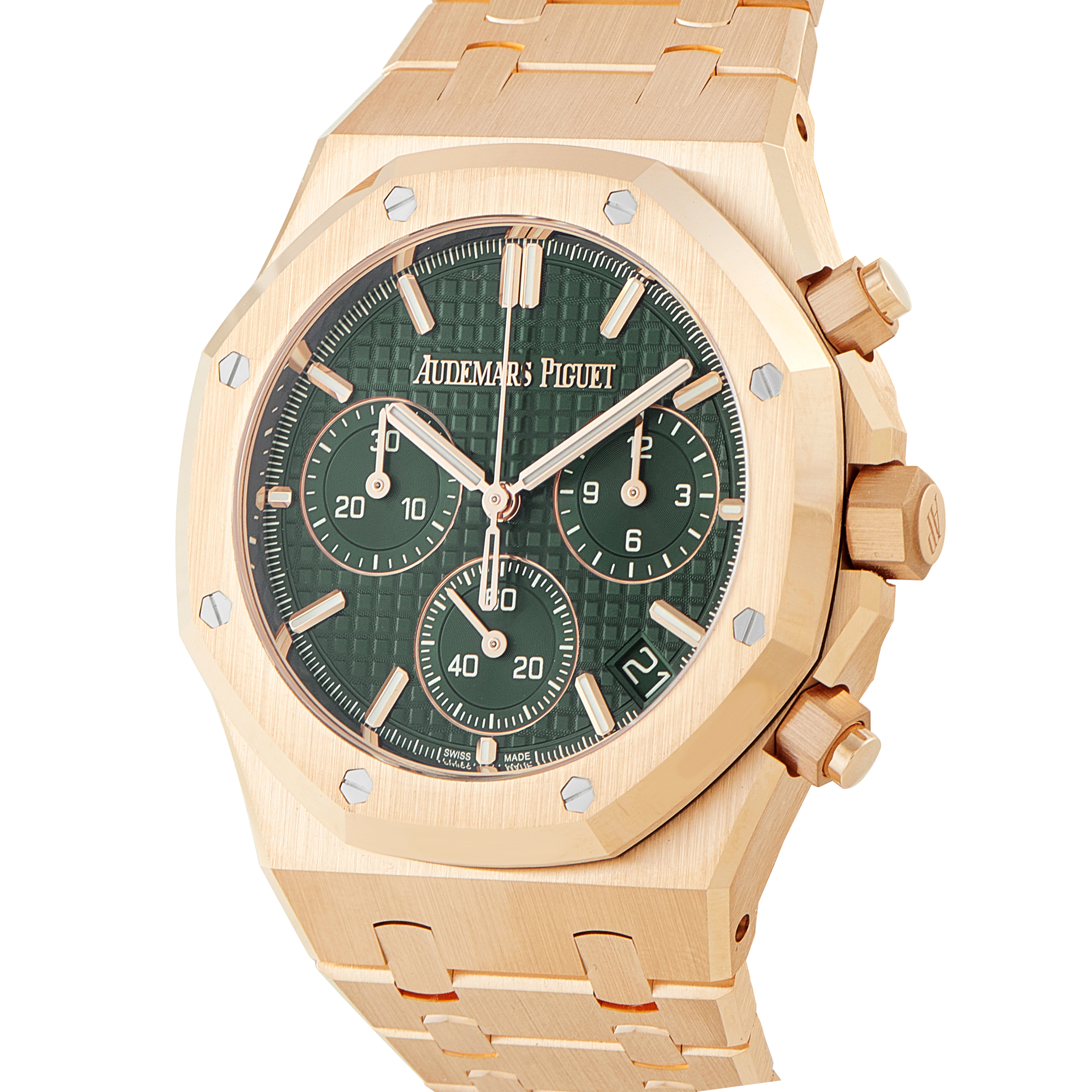 Audemars Piguet Royal Oak Rose Gold Chronograph Watch 26240or.oo.1320or.08 - Image 2