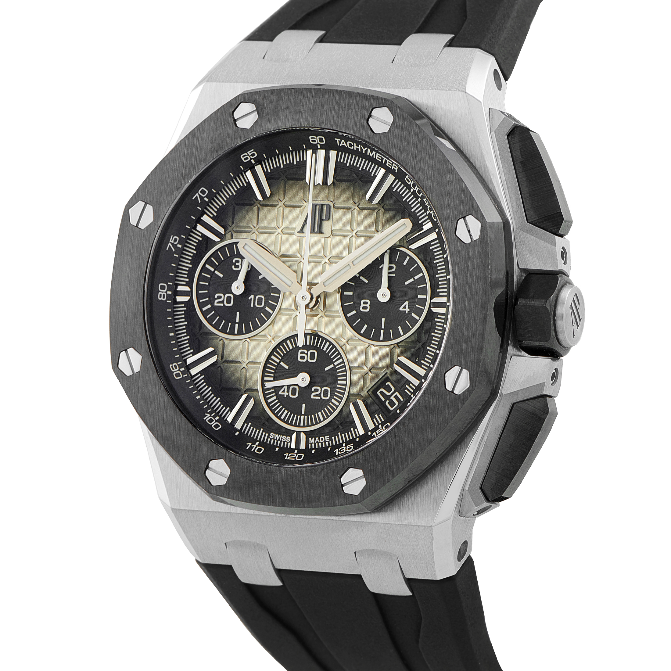 Audemars Piguet Royal Oak Offshore Smoked Taupe Chronograph Watch 26420SO.OO.A600CA.01 - Image 2