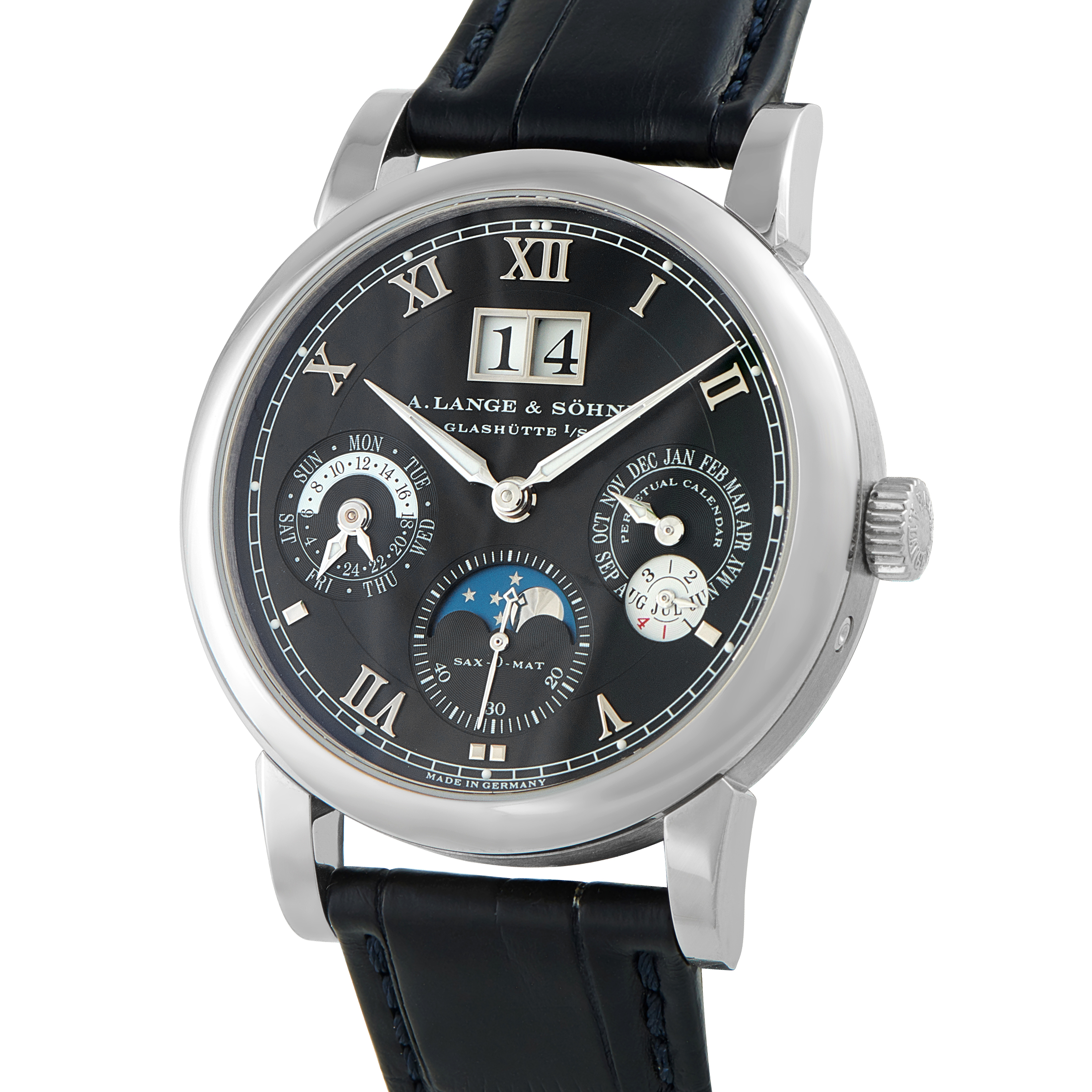 A. Lange & Sohne Langematik Perpetual White Gold Watch 310.026 - Image 2