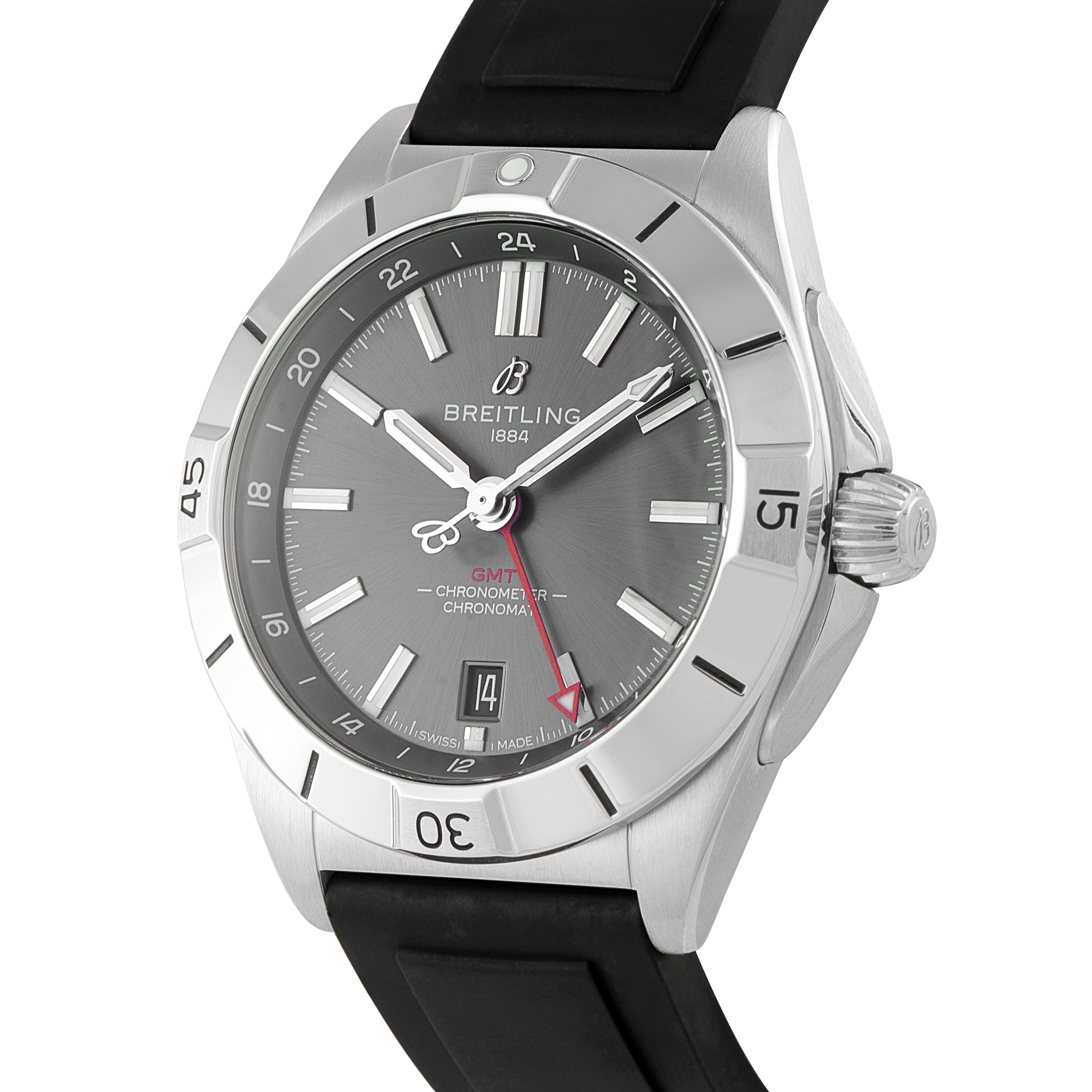 Breitling Chronomat 40 GMT Steel Watch A32398 - Image 2