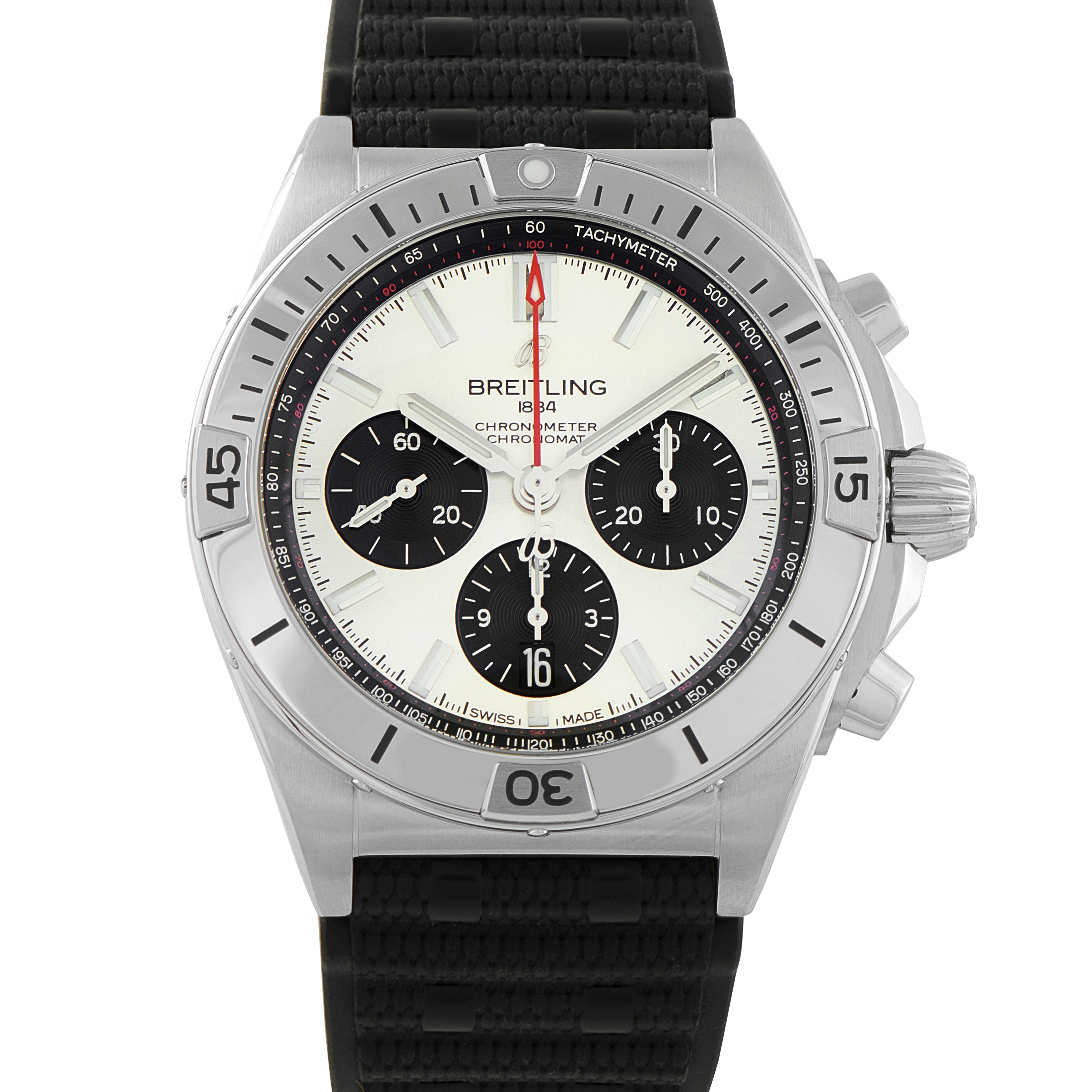 Breitling Chronomat B01 41 Steel Watch AB0134101G1S2
