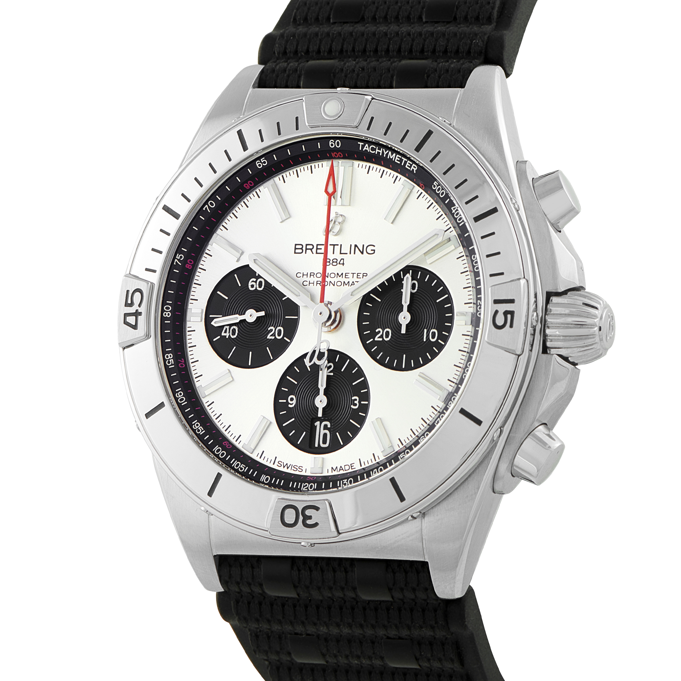 Breitling Chronomat B01 41 Steel Watch AB0134101G1S2 - Image 2