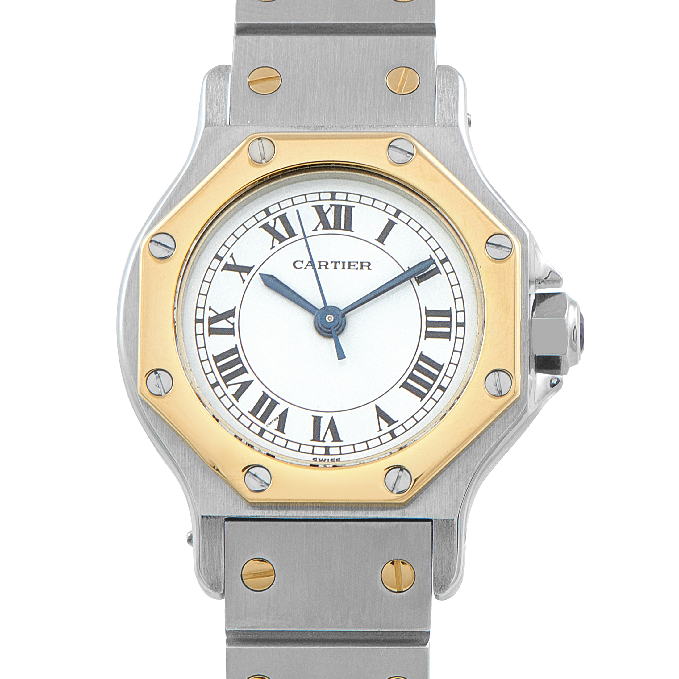 Cartier Santos Octagon Two-Tone Watch 187903