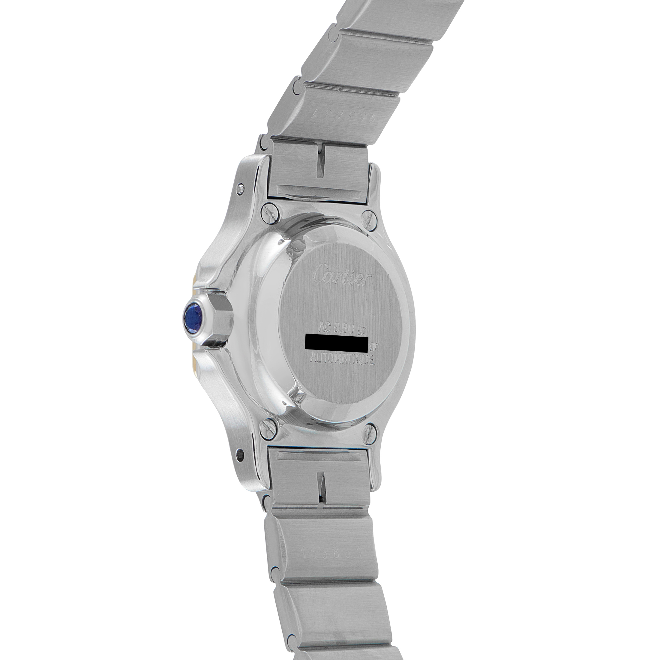 Cartier Santos Octagon Two-Tone Watch 187903 - Image 3