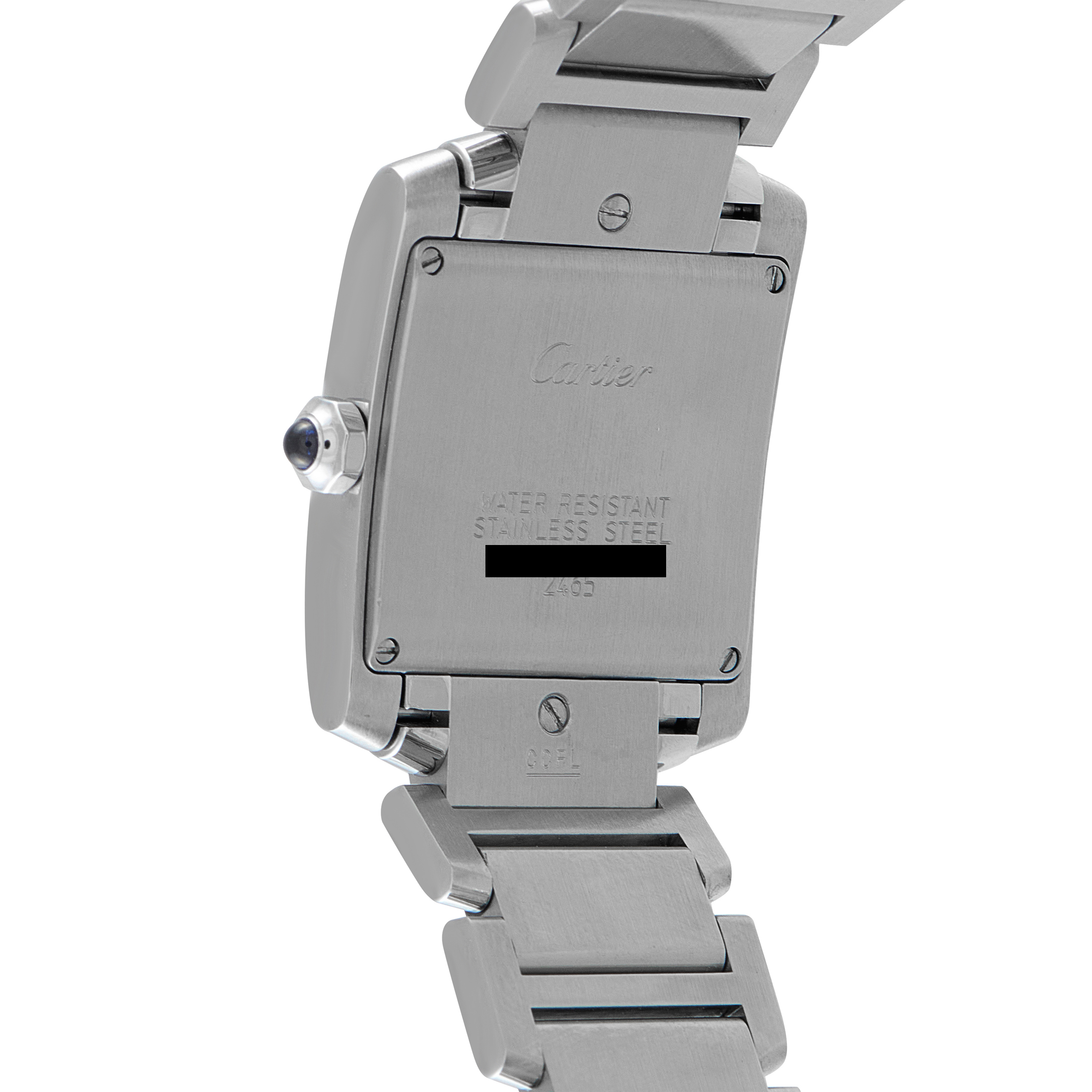 Cartier Tank Française Steel Watch 2465 - Image 3