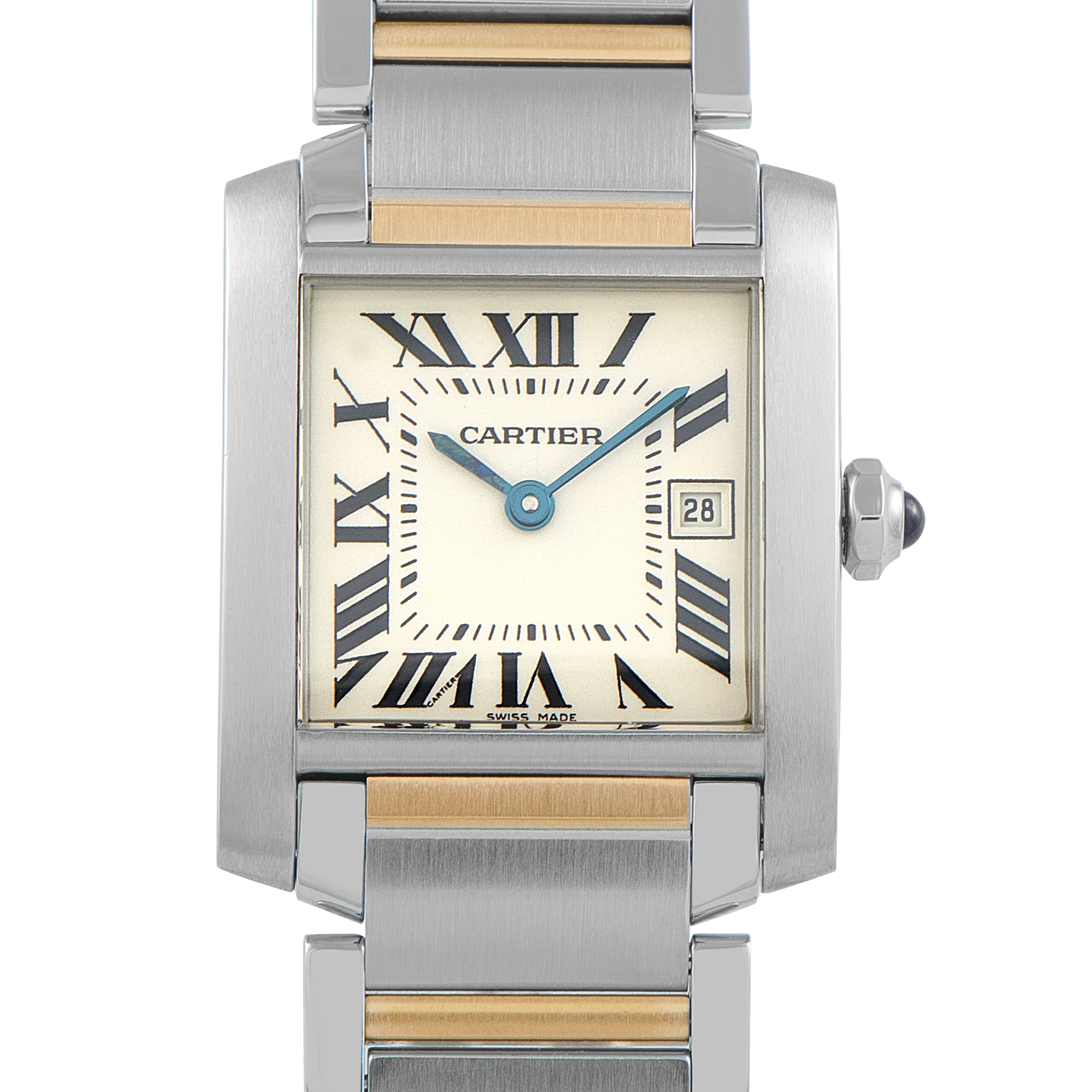 Cartier Tank Française Two-Tone Watch 2485