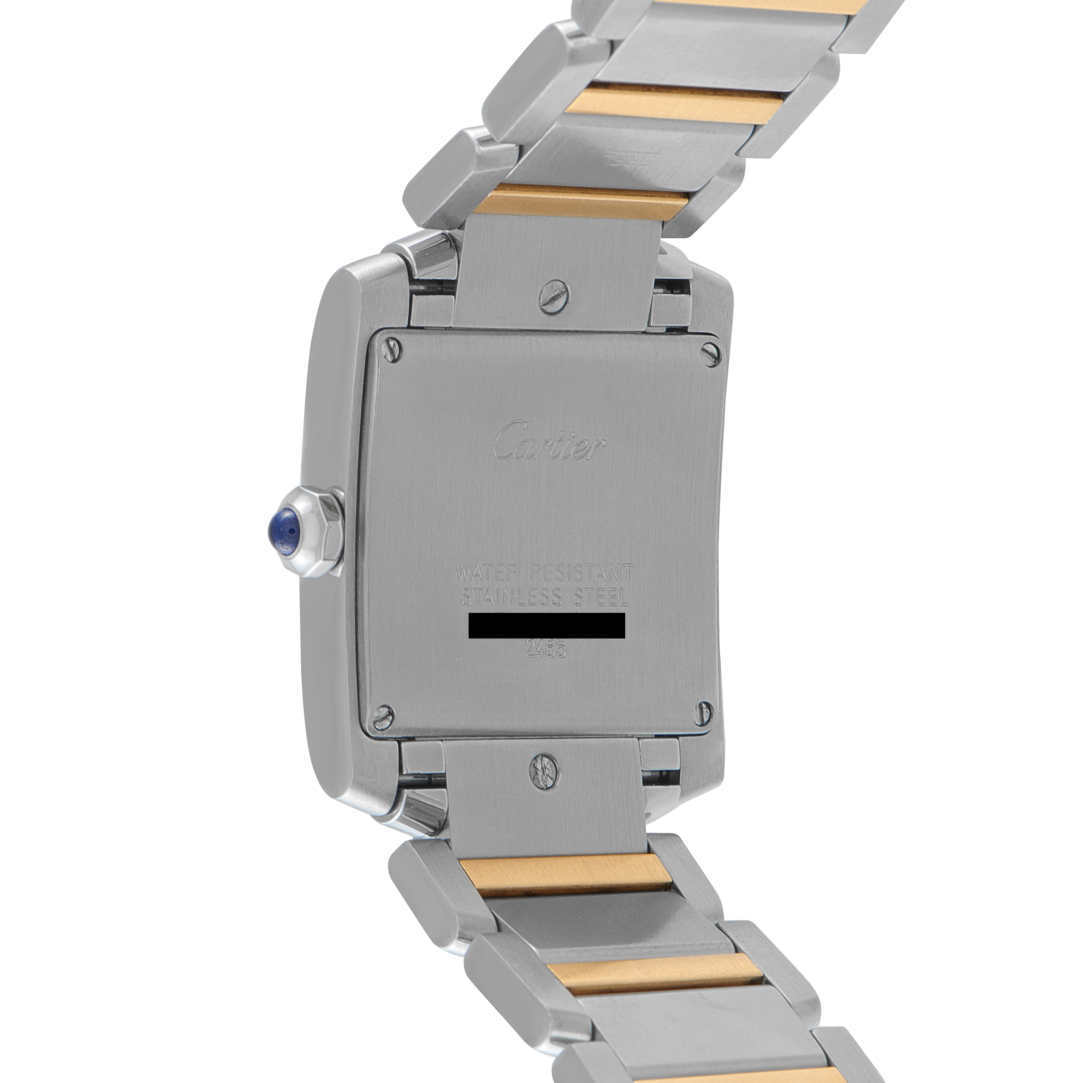 Cartier Tank Française Two-Tone Watch 2485 - Image 3