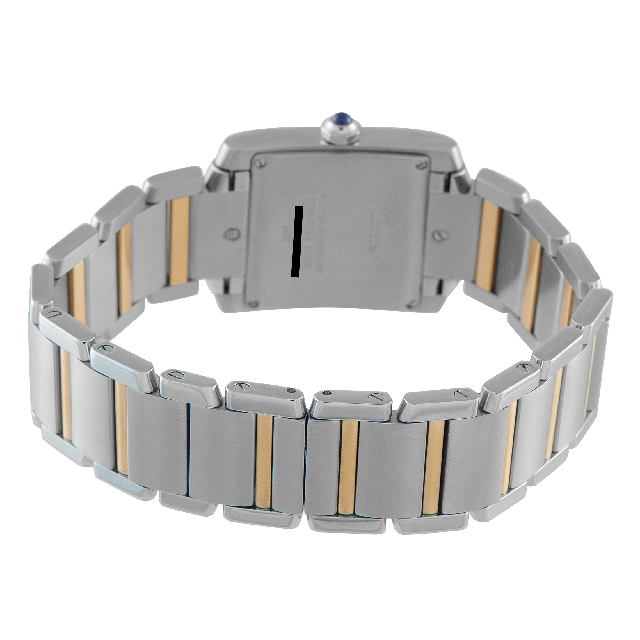 Cartier Tank Française Two-Tone Watch 2485 - Image 4