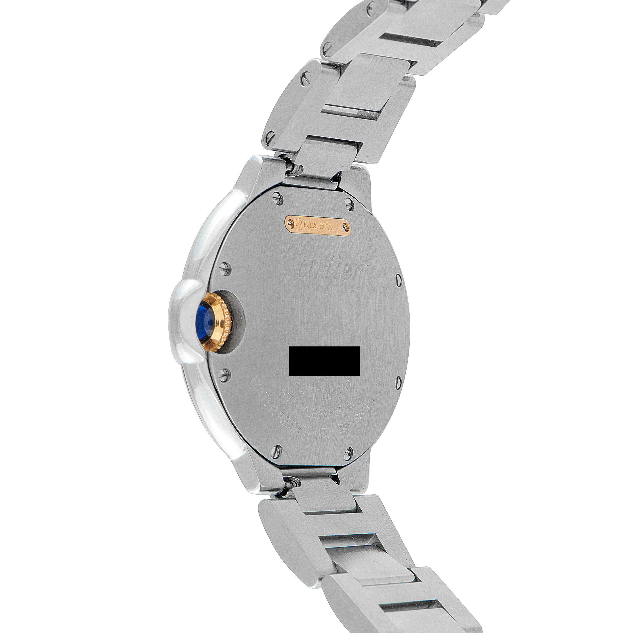 Cartier Ballon Bleu Diamond Rose Gold Bezel Watch we902080 - Image 3