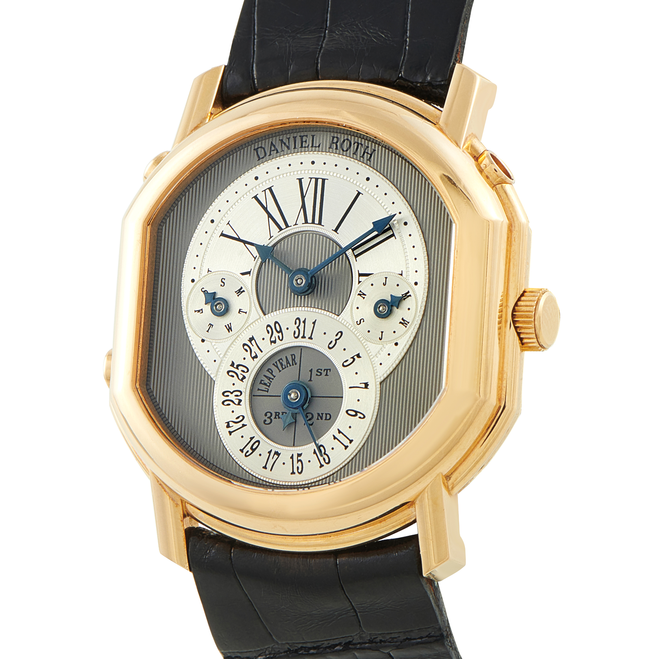 Daniel Roth Perpetual Calendar Automatic Yellow Gold Watch C117 - Image 2
