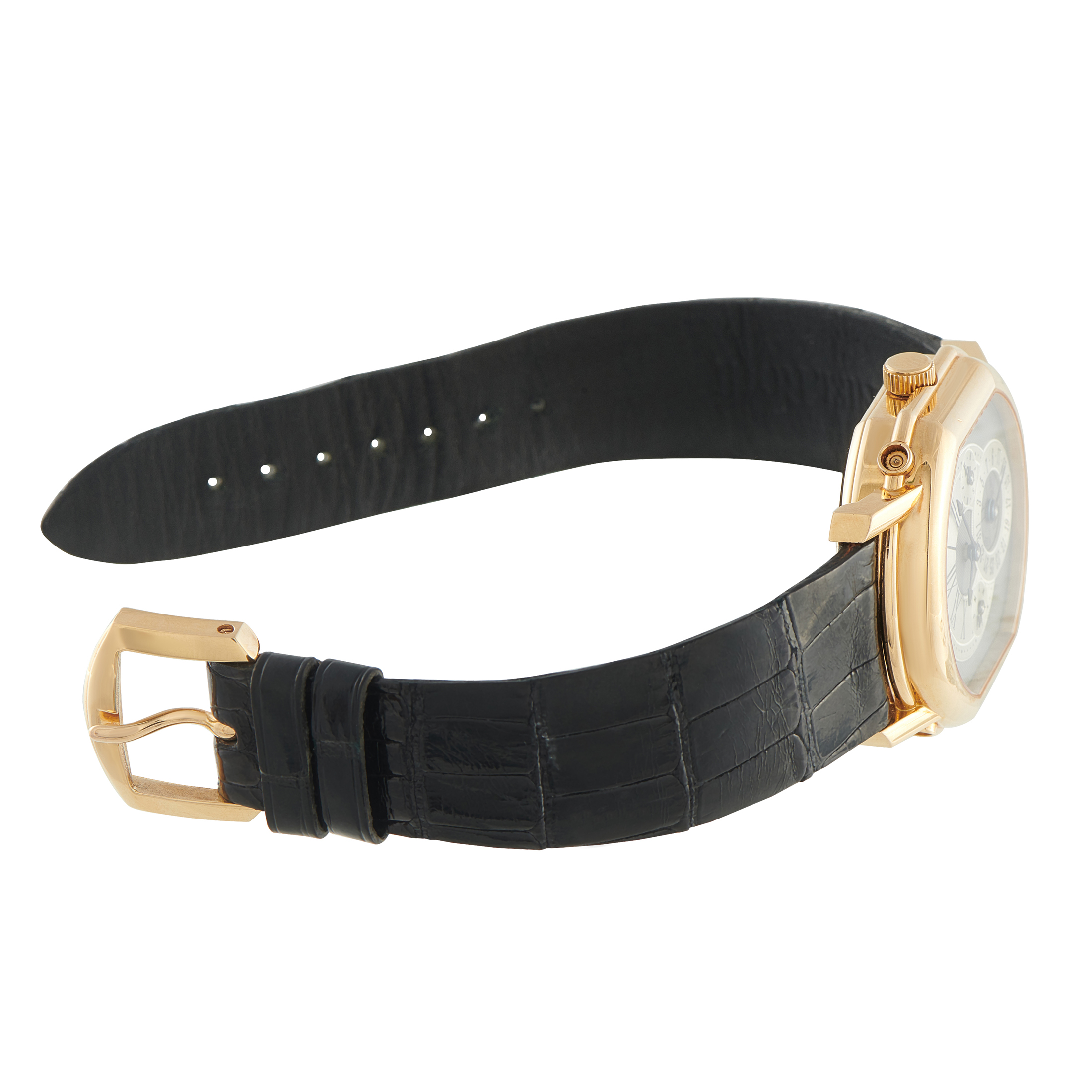 Daniel Roth Perpetual Calendar Automatic Yellow Gold Watch C117 - Image 4