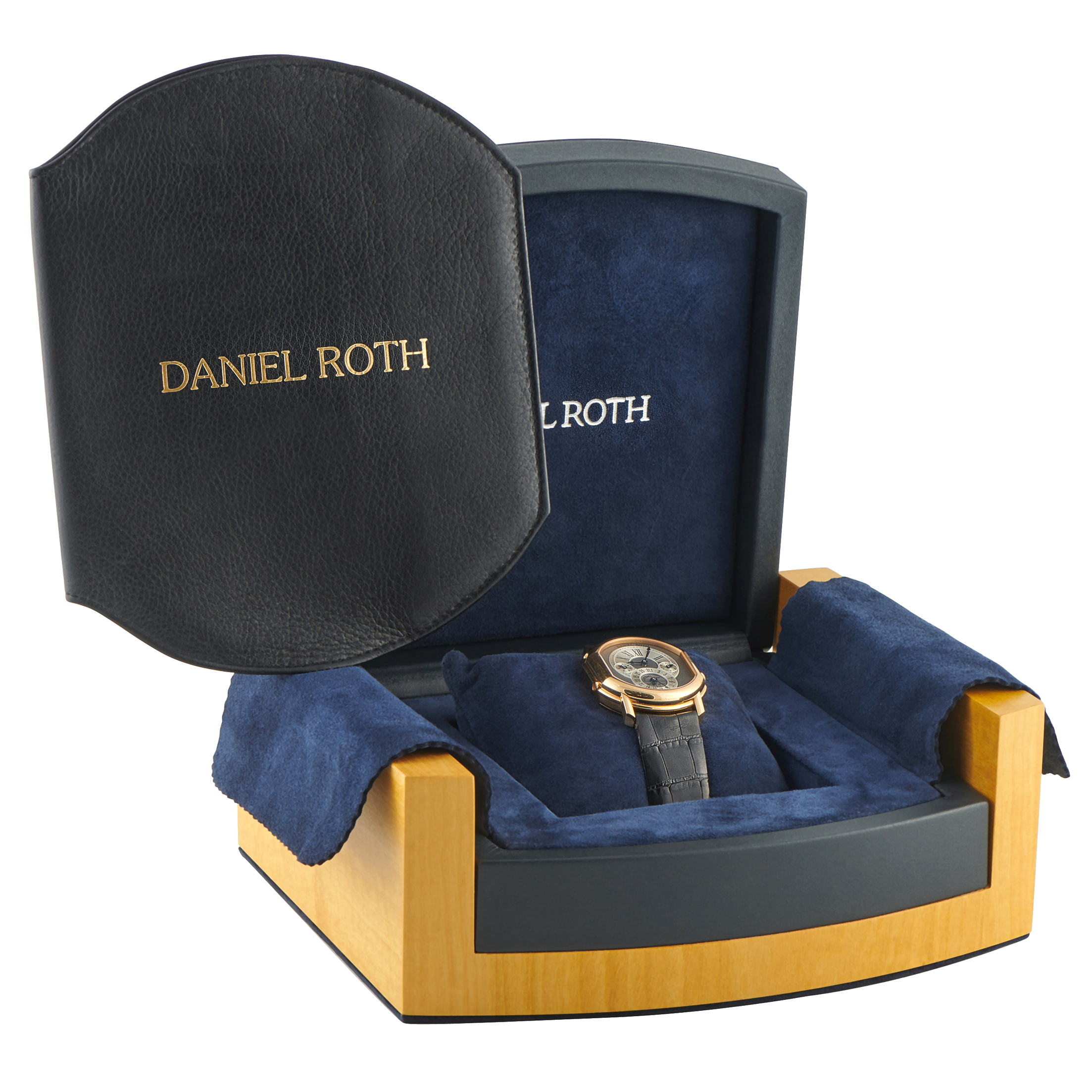 Daniel Roth Perpetual Calendar Automatic Yellow Gold Watch C117 - Image 5