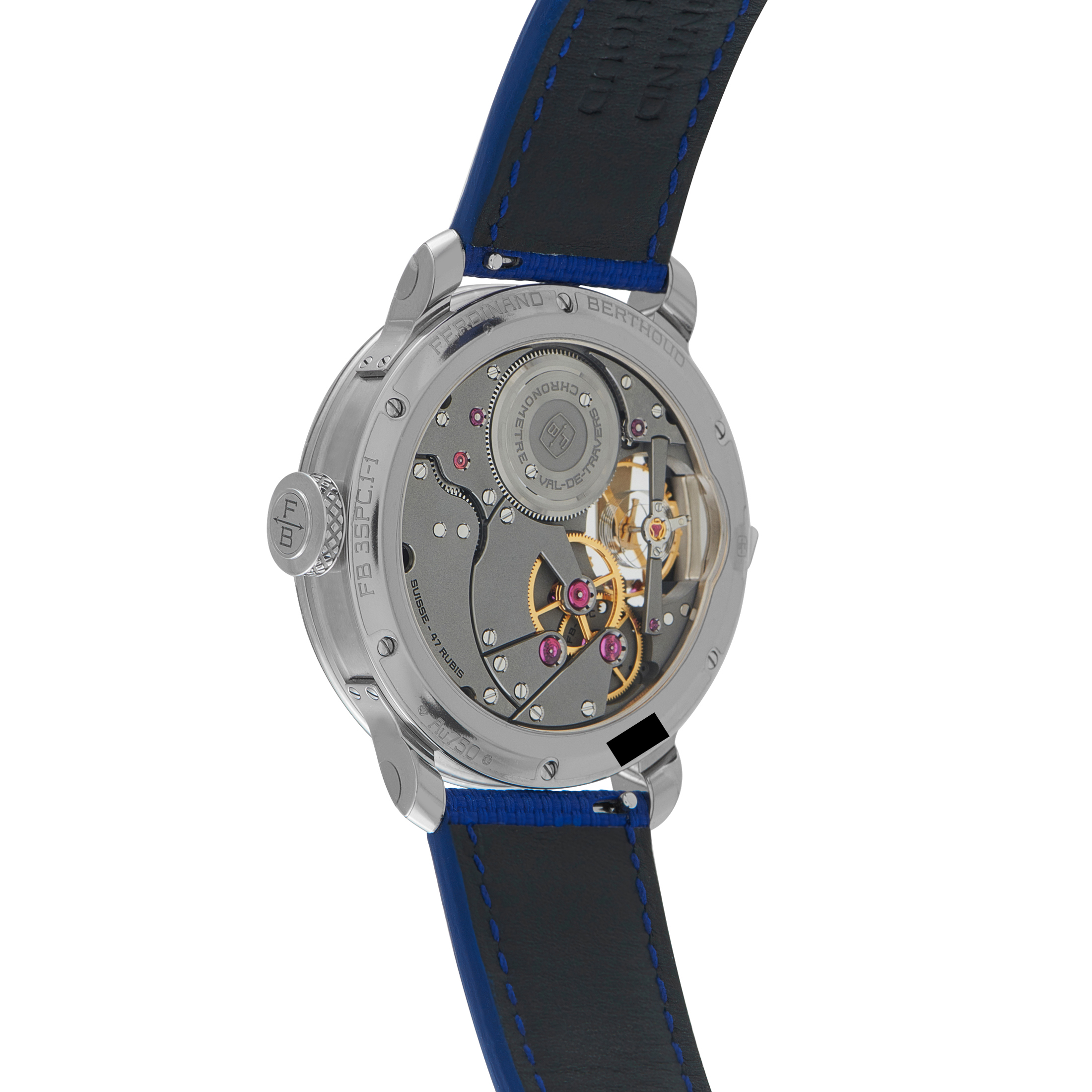 Ferdinand Berthoud Chronomètre 18K White Gold Watch fb 3spc.1-1 - Image 3