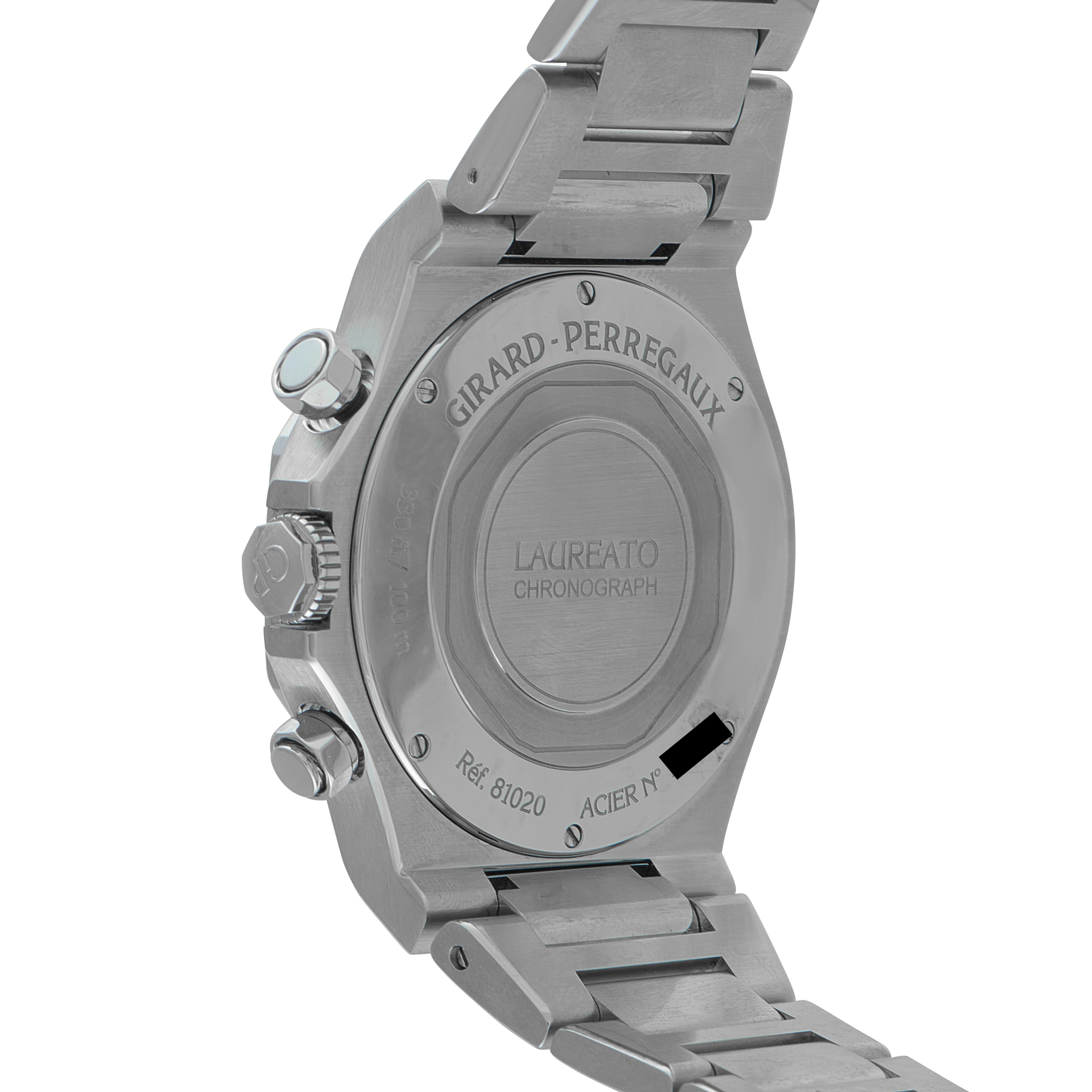 Girard Perregaux Laureato Chronograph Steel Watch 81020-11-431-11A - Image 3