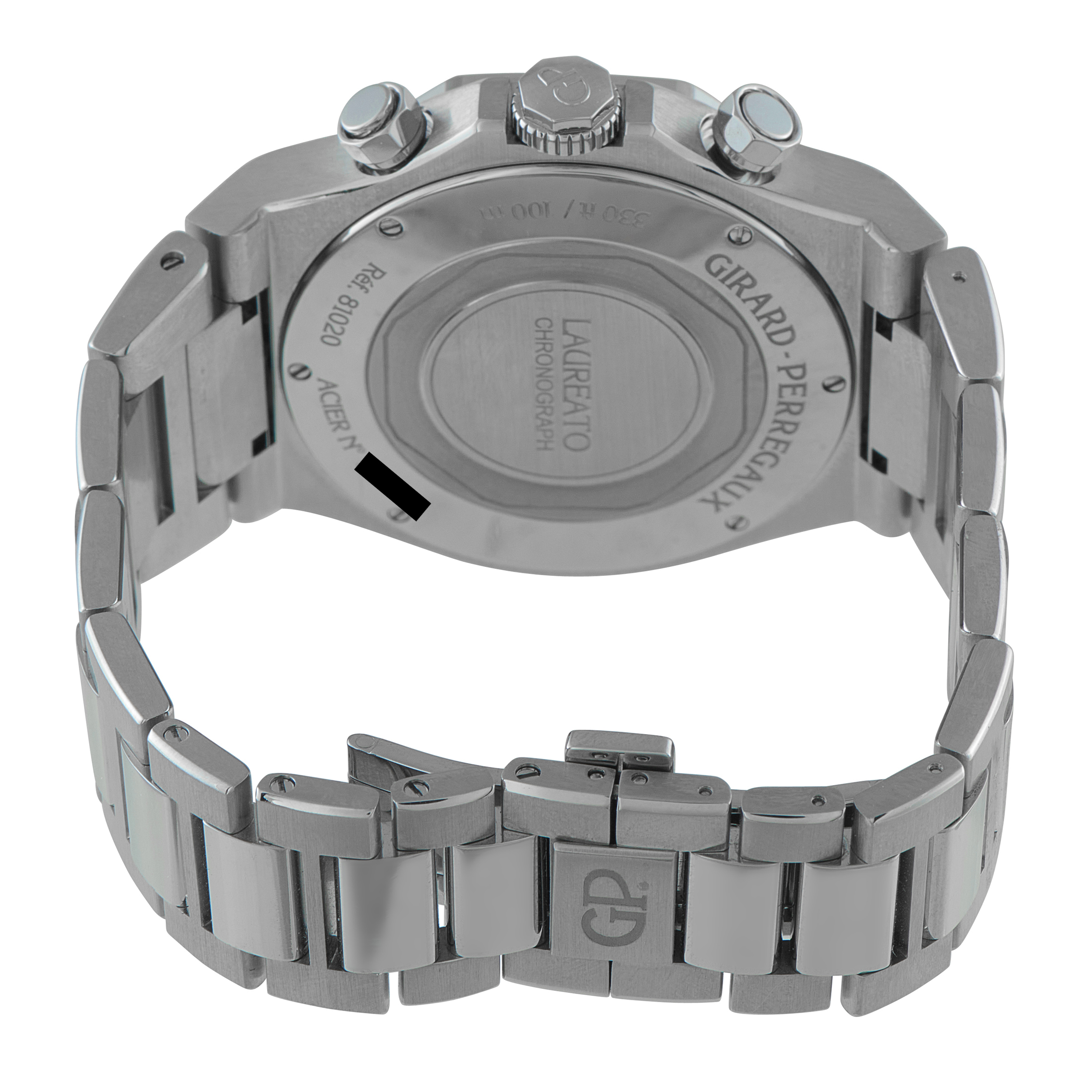 Girard Perregaux Laureato Chronograph Steel Watch 81020-11-431-11A - Image 4