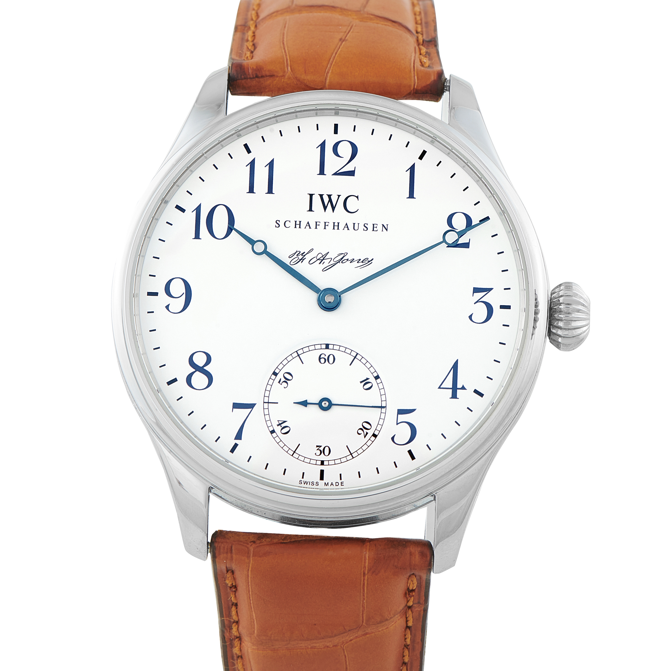 IWC Portugieser F.A. Jones Steel Watch IW544203