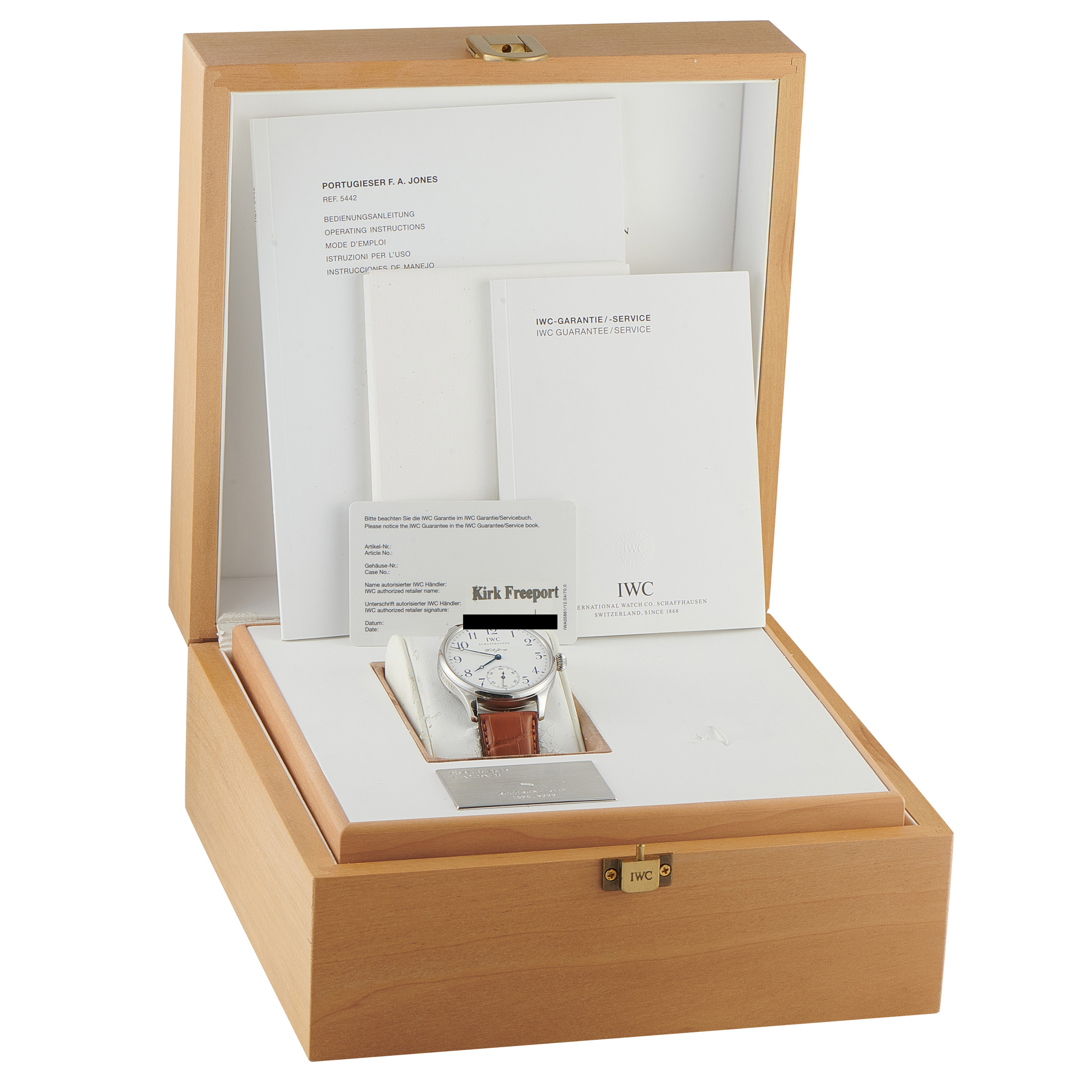 IWC Portugieser F.A. Jones Steel Watch IW544203 - Image 5
