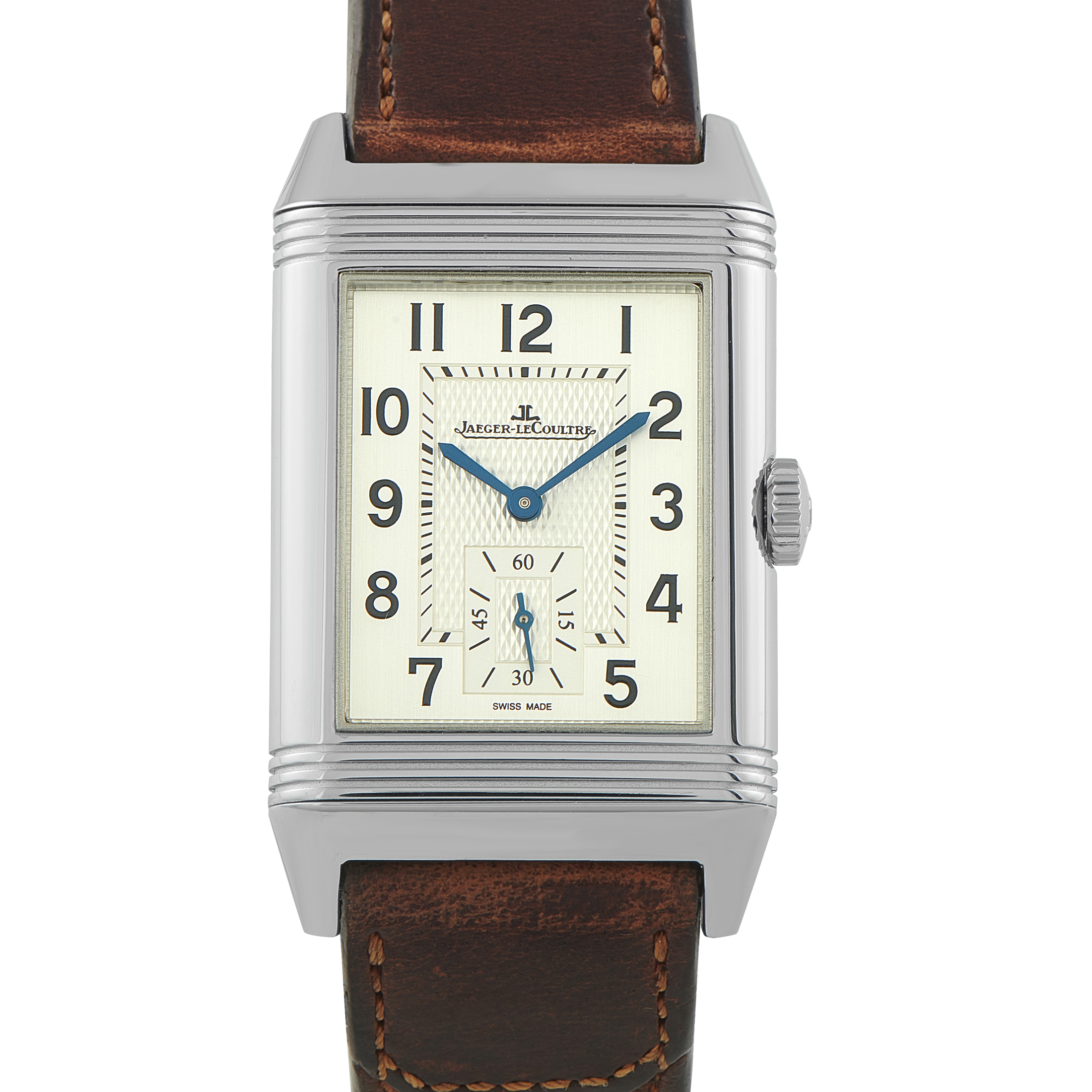 Jaeger-LeCoultre Reverso Classic Duoface Small Seconds Steel Watch Q3848422