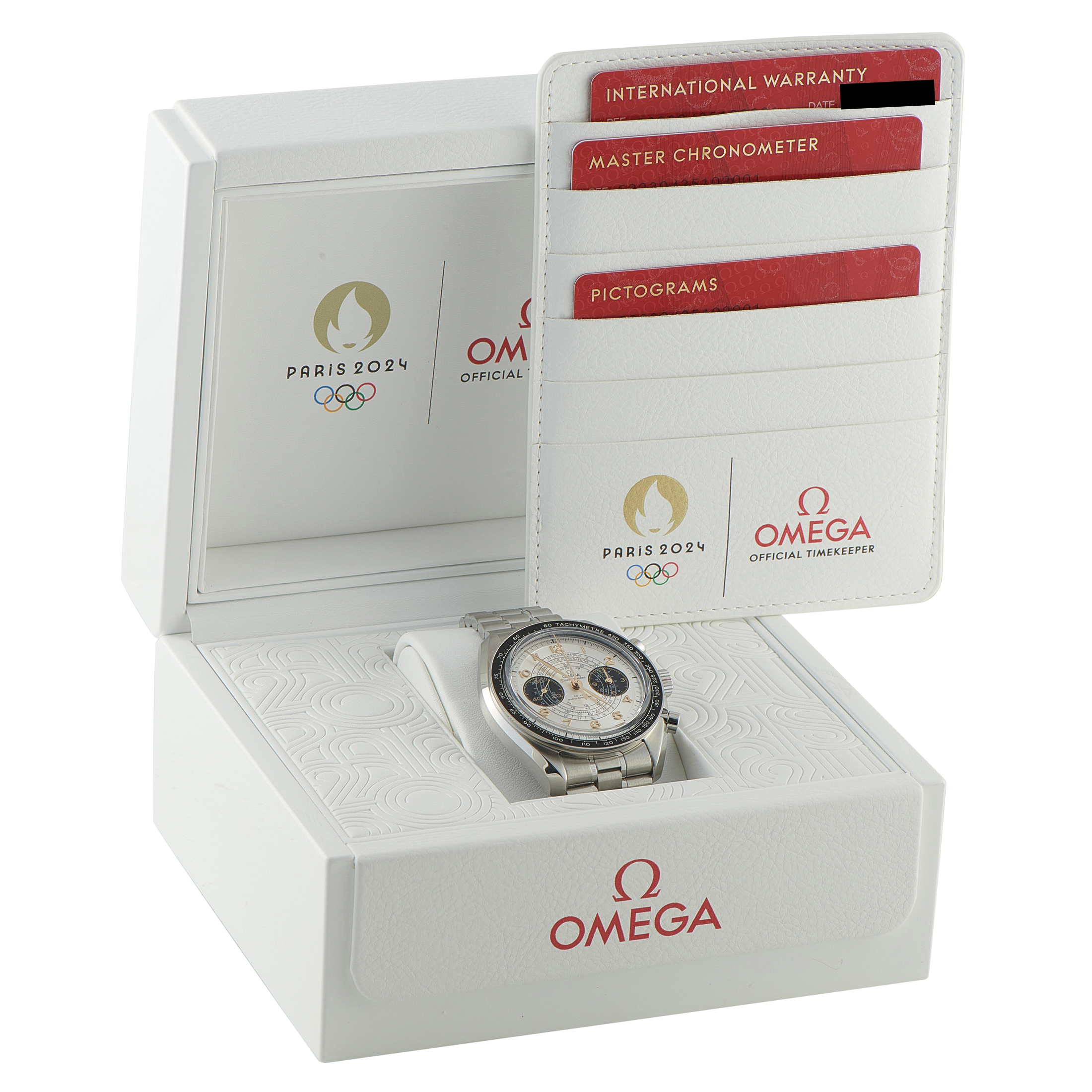 Omega Speedmaster Chronoscope Paris 2024 Steel Watch 522.30.43.51.02.001 - Image 5