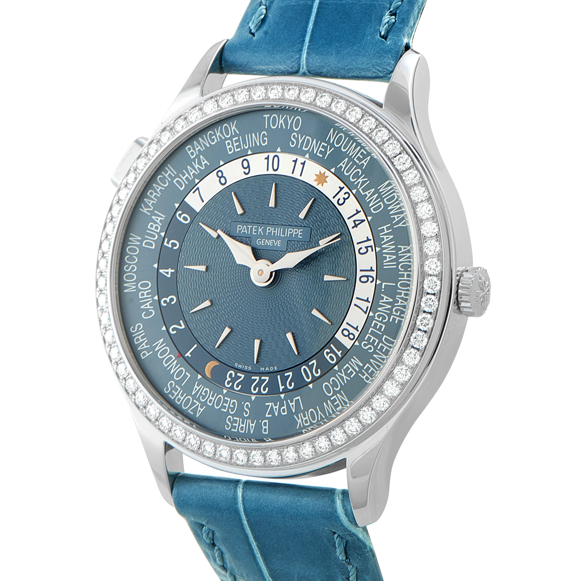 Patek Philippe World Time White Gold Watch 7130G-016 - Image 2