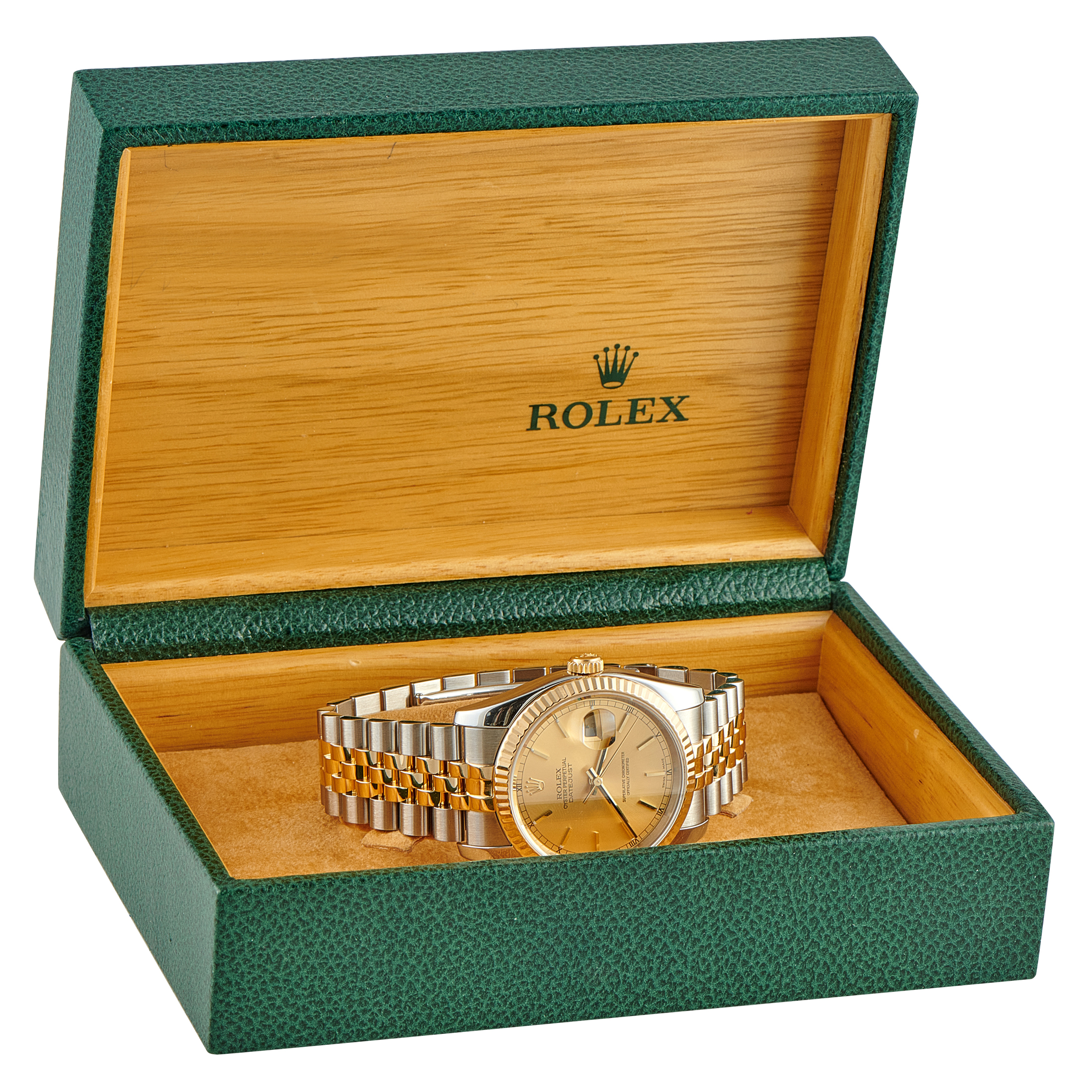 Rolex Datejust 36 Champagne Dial Two-Tone Jubilee Watch 116233 - Image 5