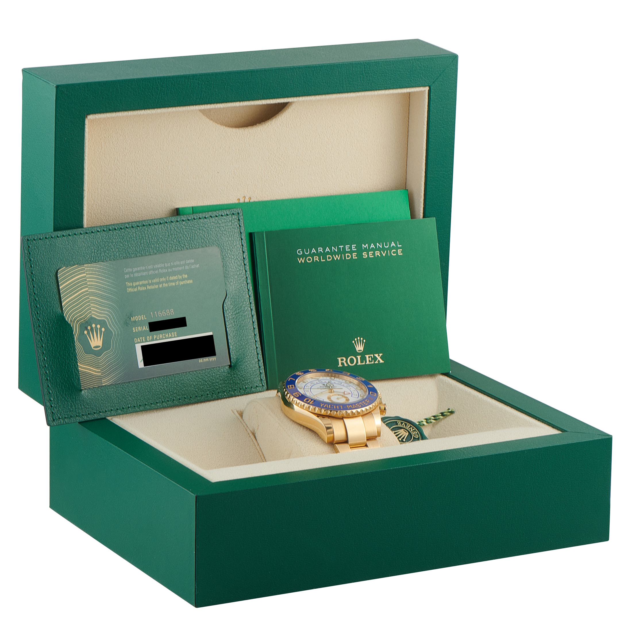 Rolex Yacht-Master II Yellow Gold Watch 116688 - Image 5