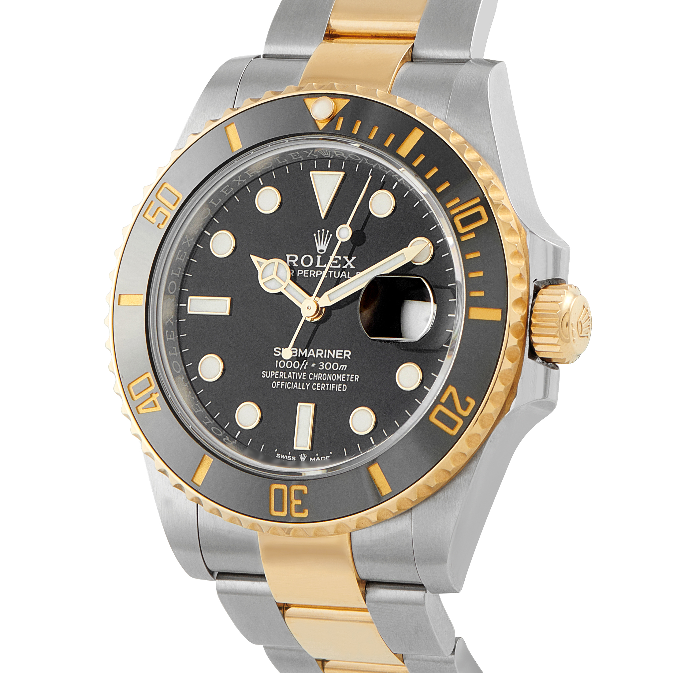 Rolex Submariner Date Black Dial Two-Tone Watch 126613LN - Image 2