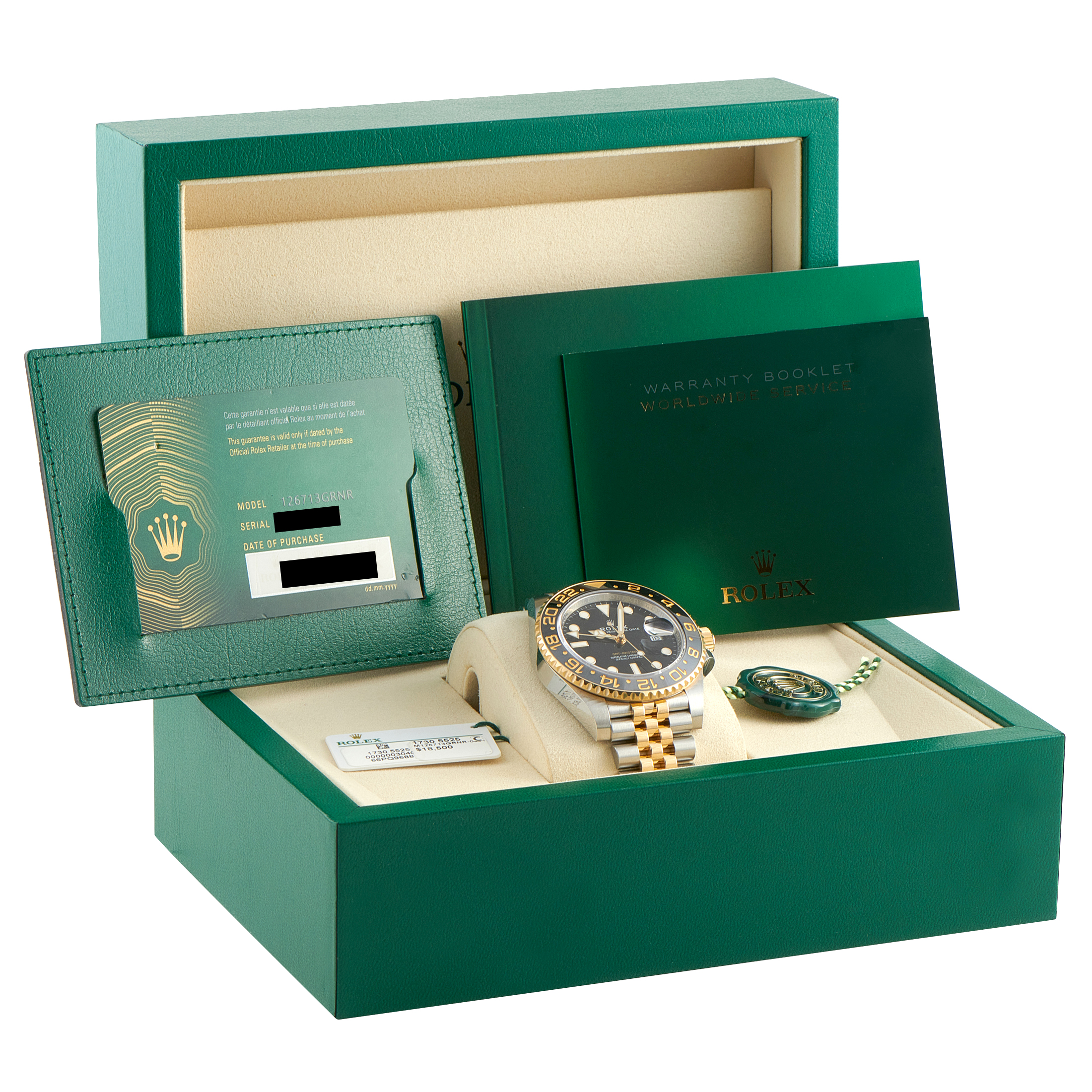 Rolex GMT-Master II Two-Tone Watch 126713GRNR - Image 5