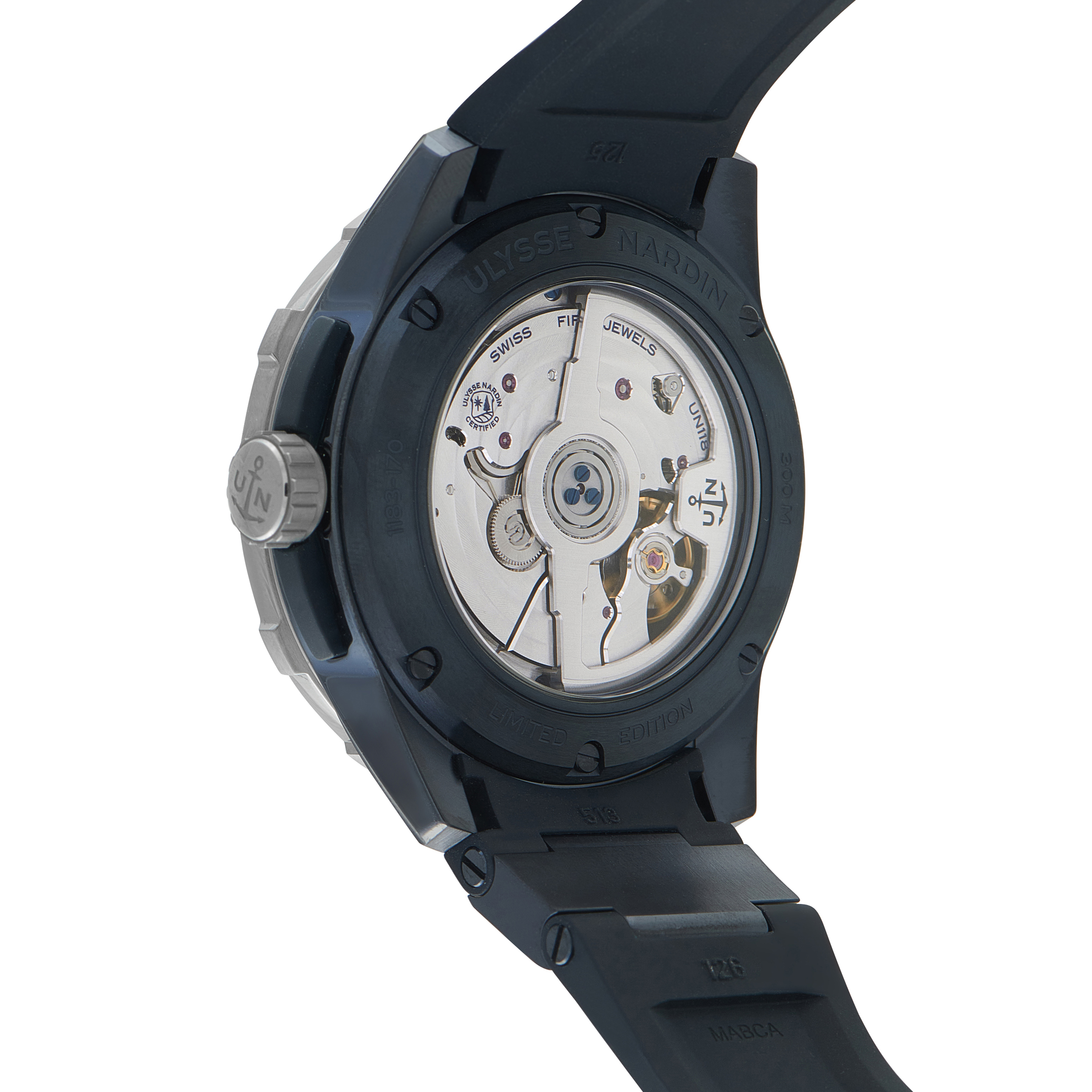 Ulysse Nardin Diver X Beau Lake Blue PVD Titanium Watch 1183-170LE-3A-BEAU - Image 3