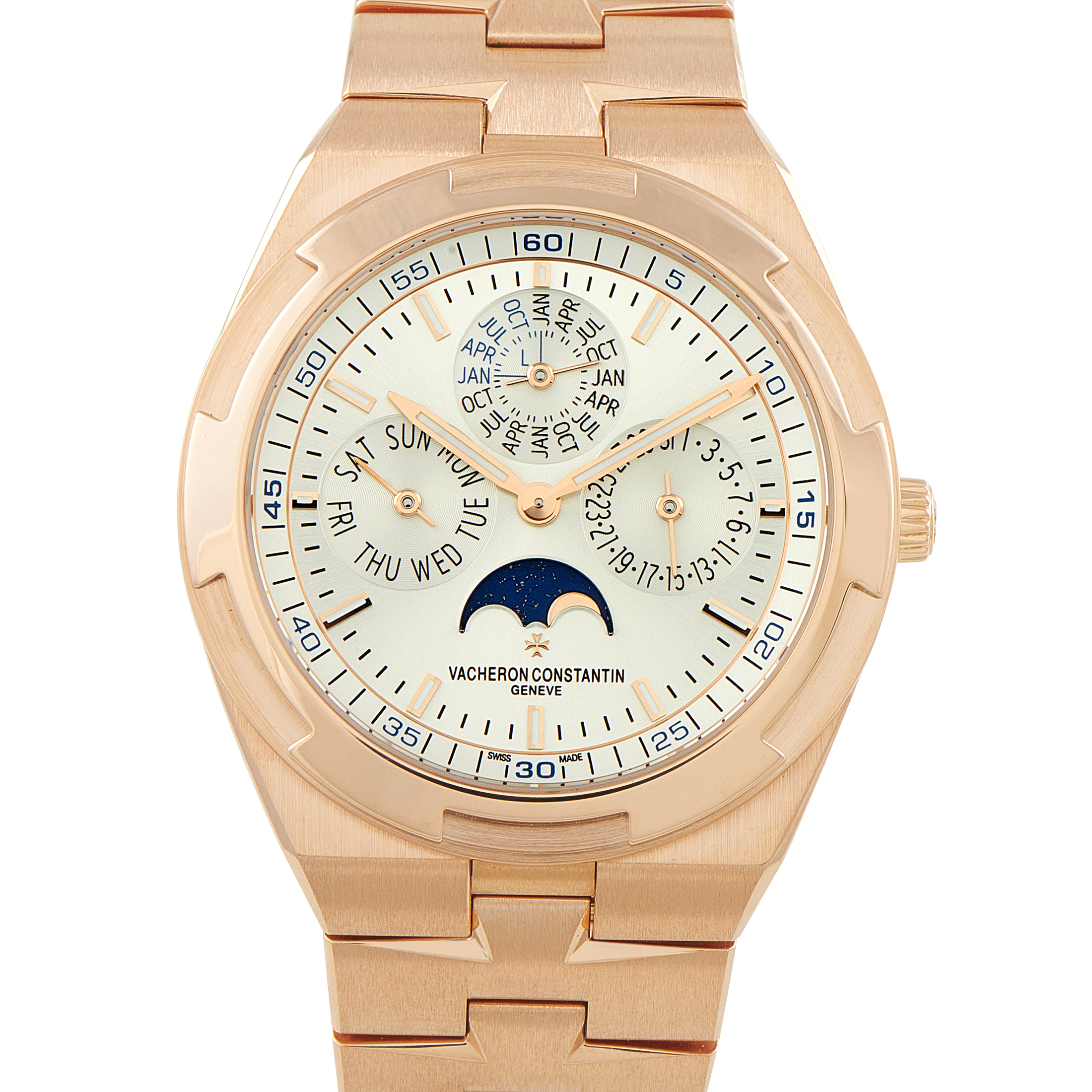 Vacheron Constantin Overseas Perpetual Calendar Ultra-Thin Rose Gold Watch 4300V/000R-B064 4300V/000R-B064