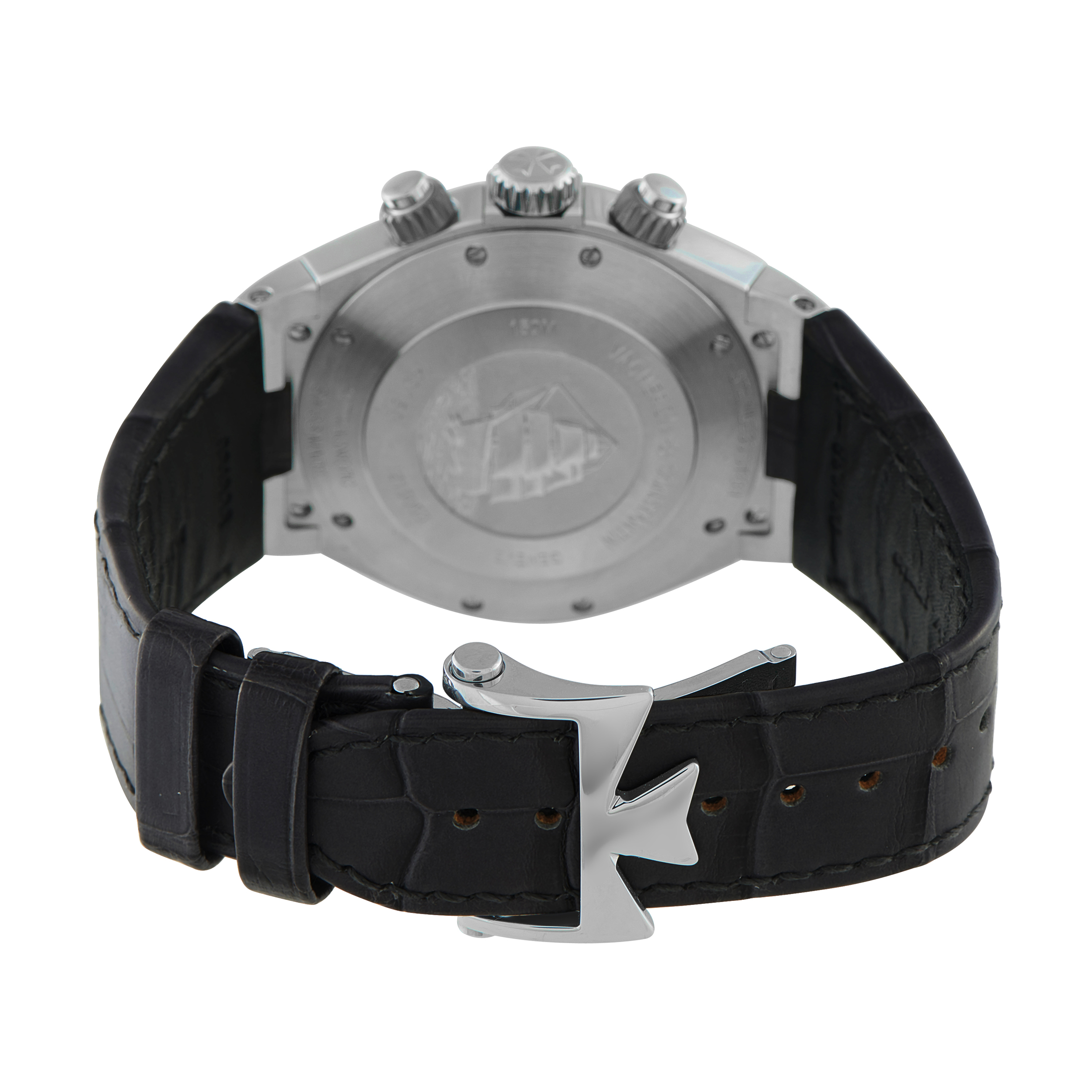 Vacheron Constantin Overseas Chronograph Deep Stream Steel Watch 49150/000W-9501 - Image 4