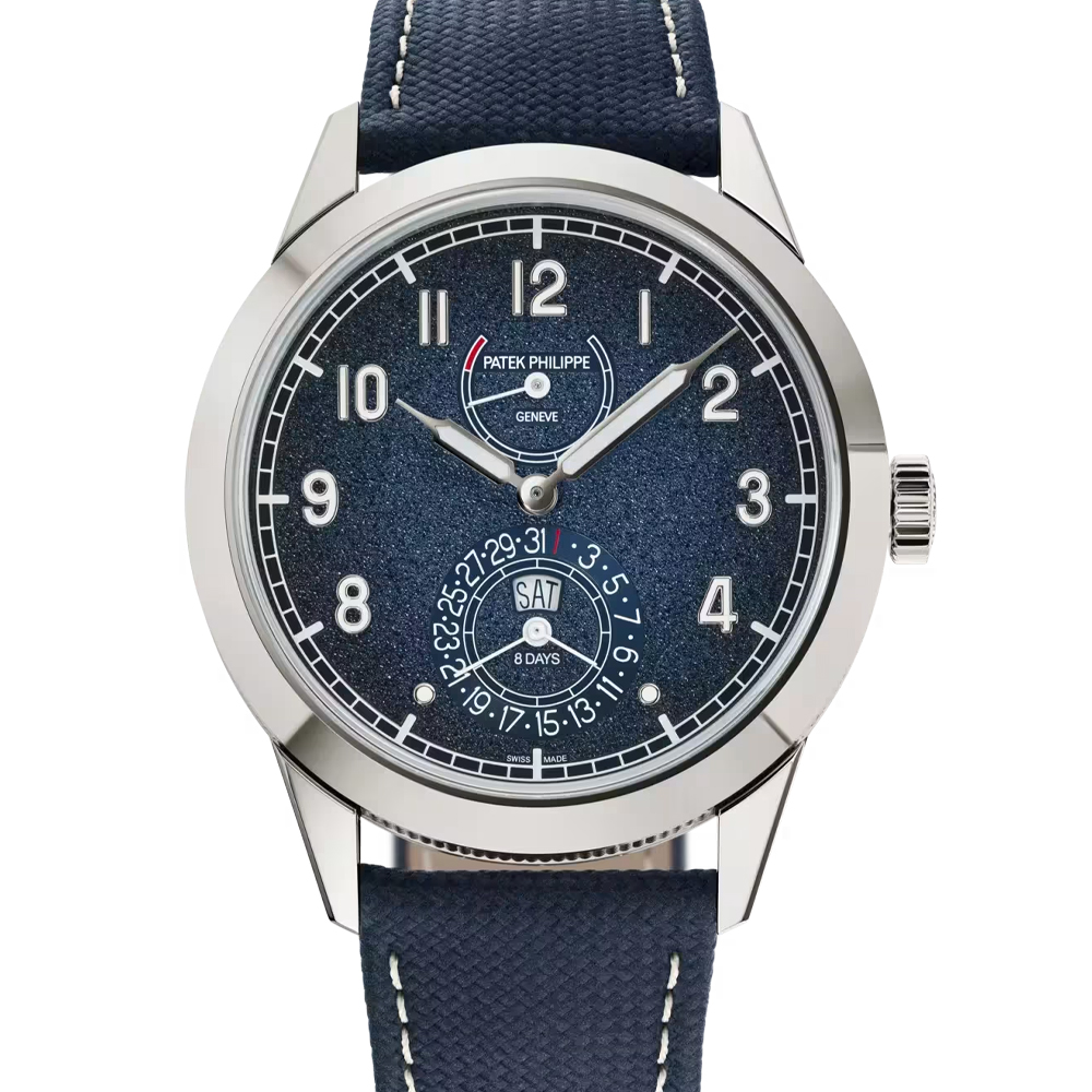 Patek Philippe Calatrava 8-Day White Gold Watch 5328G-001