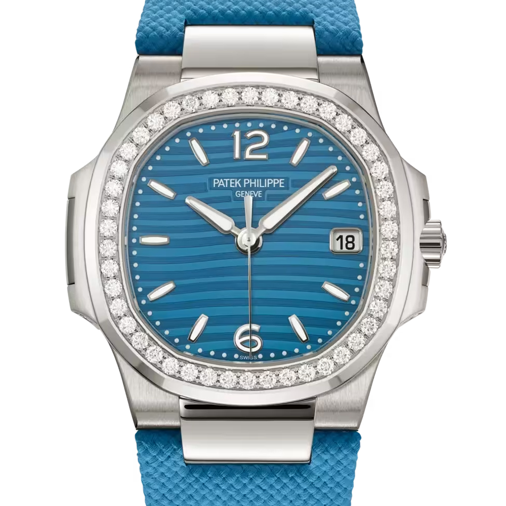 Patek Philippe Nautilus White Gold Watch 7010G-013