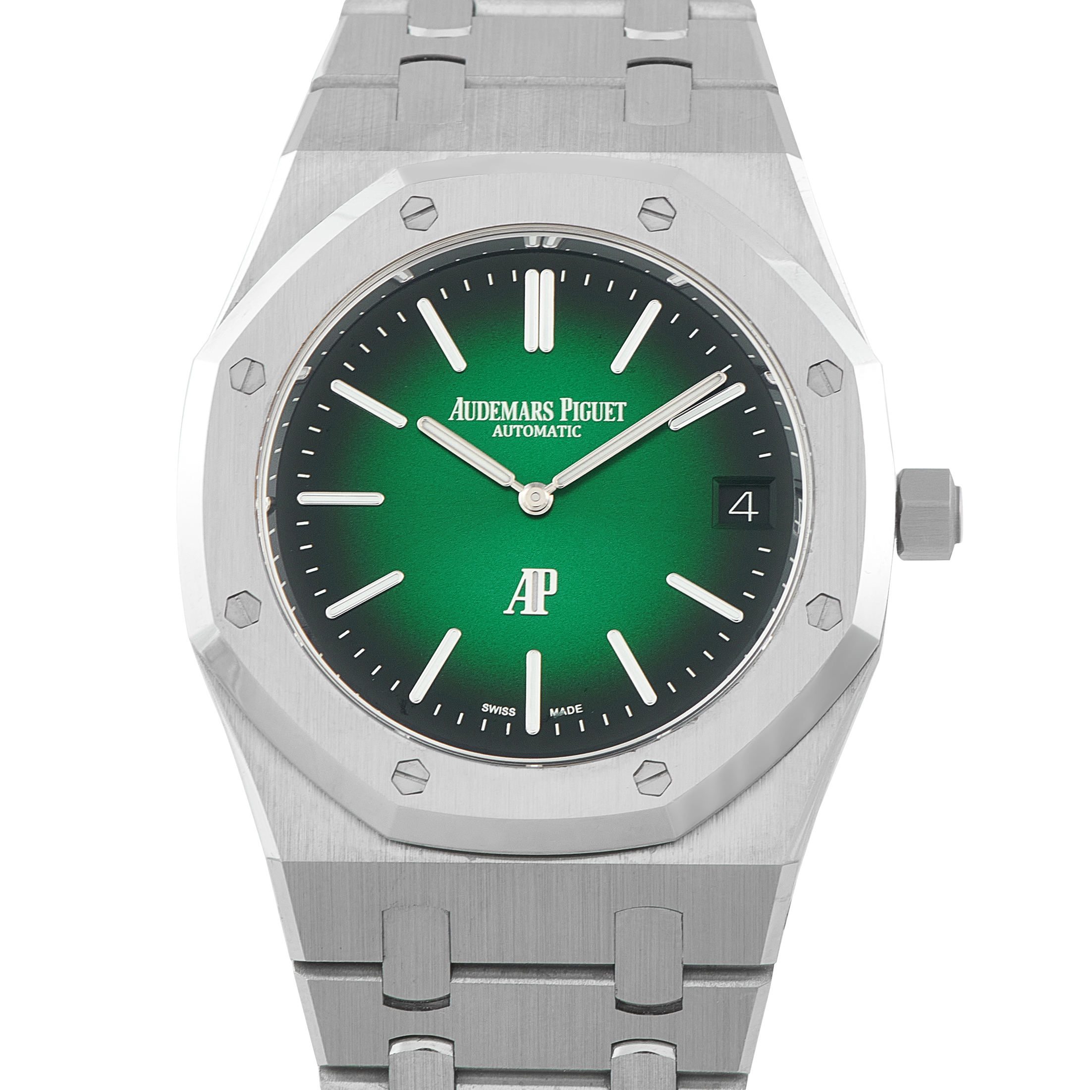 Audemars Piguet Royal Oak Jumbo Extra Thin Platinum Watch 16202PT.OO.1240PT.01
