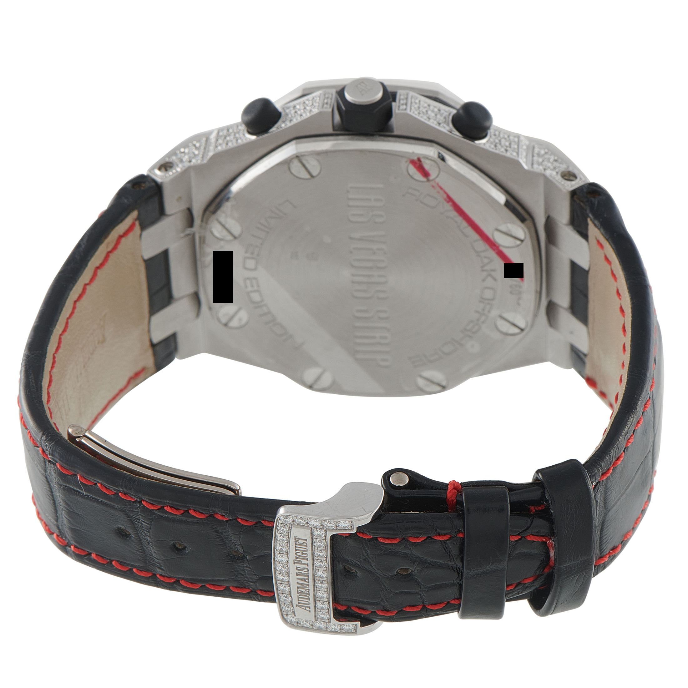 Audemars Piguet Royal Oak Offshore Chronograph "Las Vegas Strip" Diamond and White Gold Watch 26191bc.zz.d002cr.01 - Image 4
