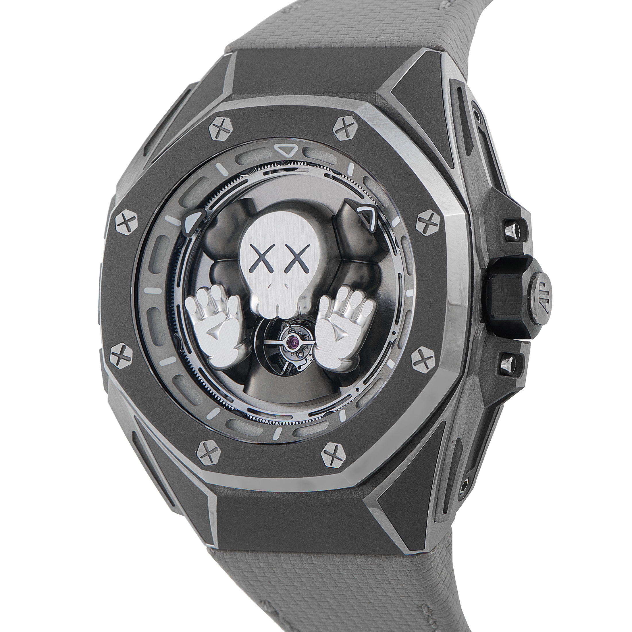 Audemars Piguet Royal Oak Concept Tourbillon KAWS Titanium Watch 26656ti.66.Do19VE.01 - Image 2