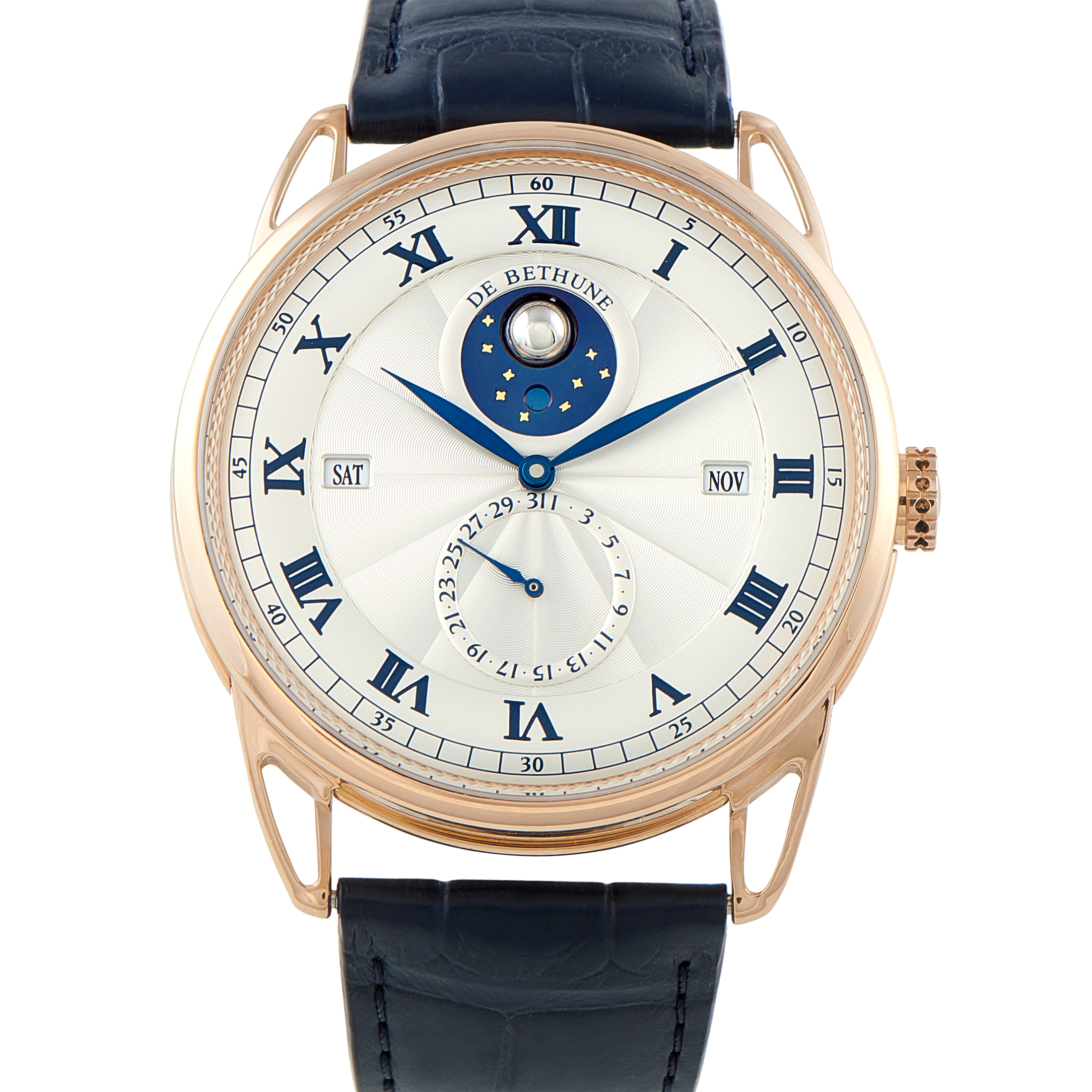 De Bethune DB25 Perpetual Calendar Rose Gold Watch DB25QPARS1