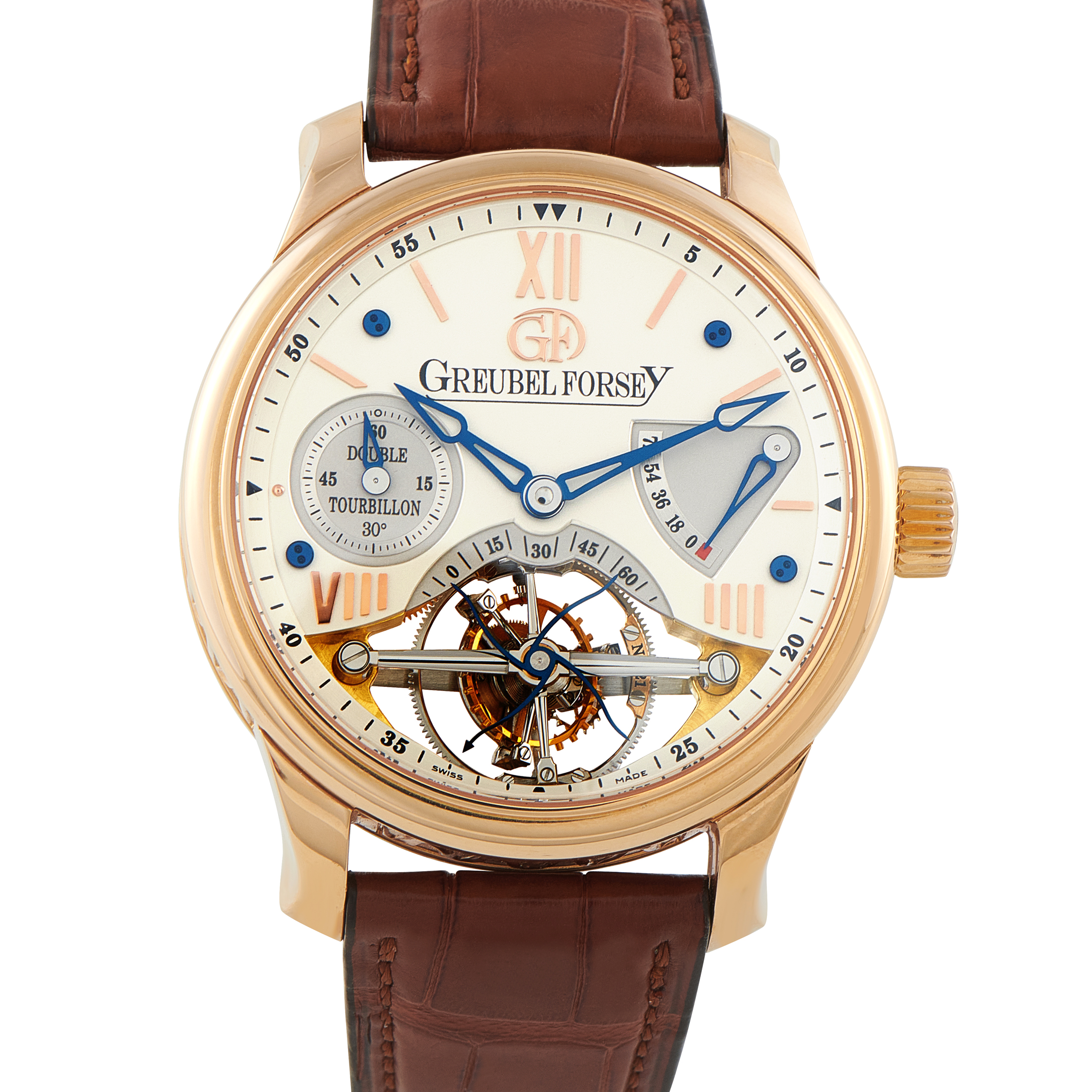 Greubel Forsey Double Tourbillon 30° Vision Red Gold Watch GF02 OR5 SN