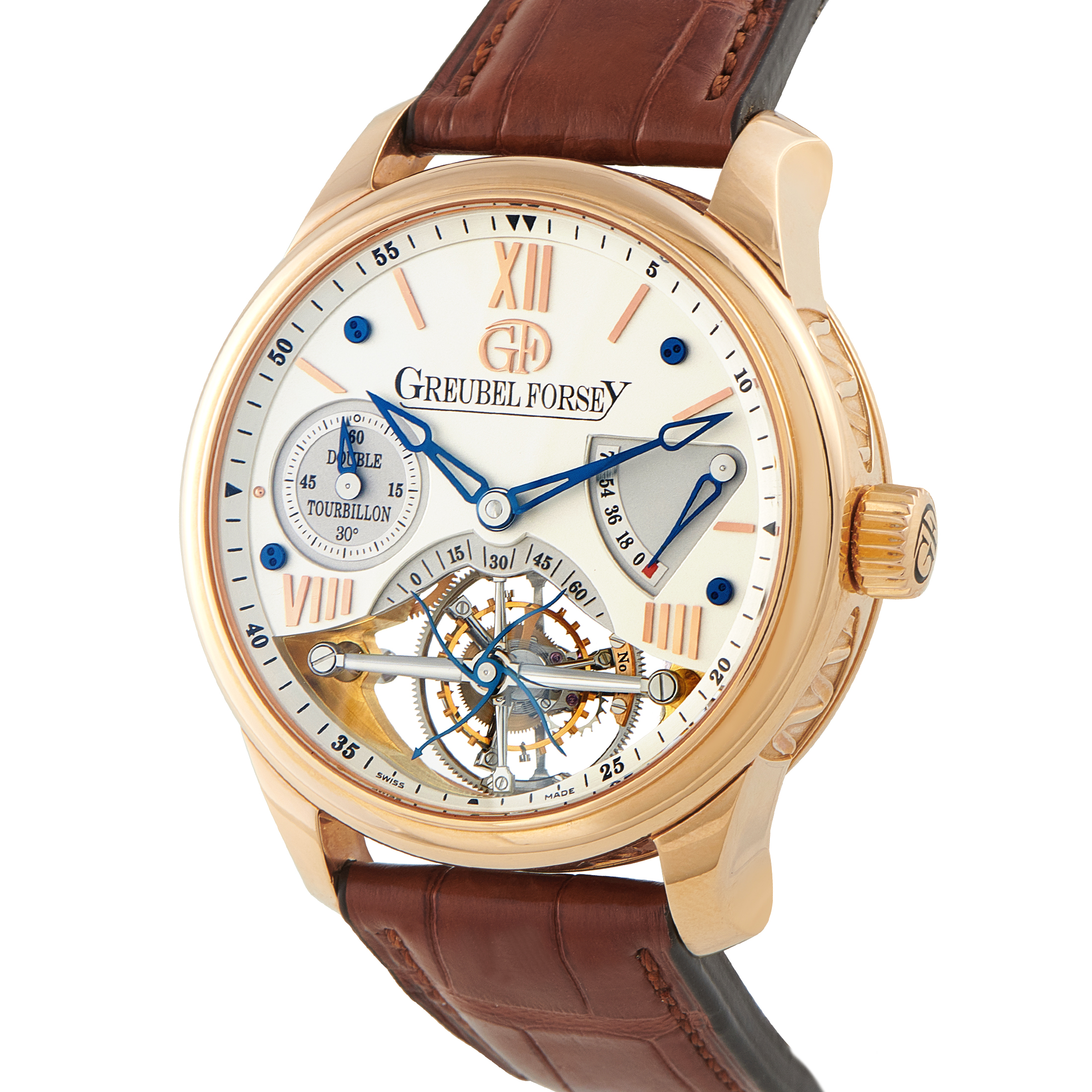 Greubel Forsey Double Tourbillon 30° Vision Red Gold Watch GF02 OR5 SN - Image 2