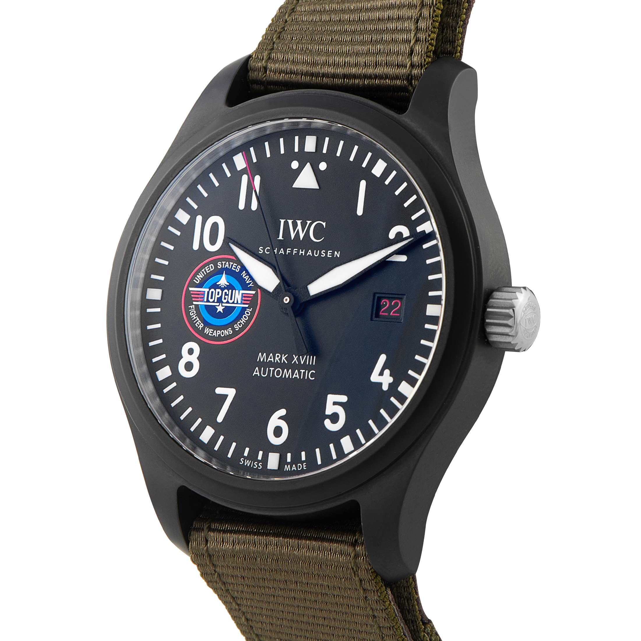 IWC Pilot’s Watch Mark XVIII Top Gun Edition “SFTI” 41mm Watch IW324712 - Image 2