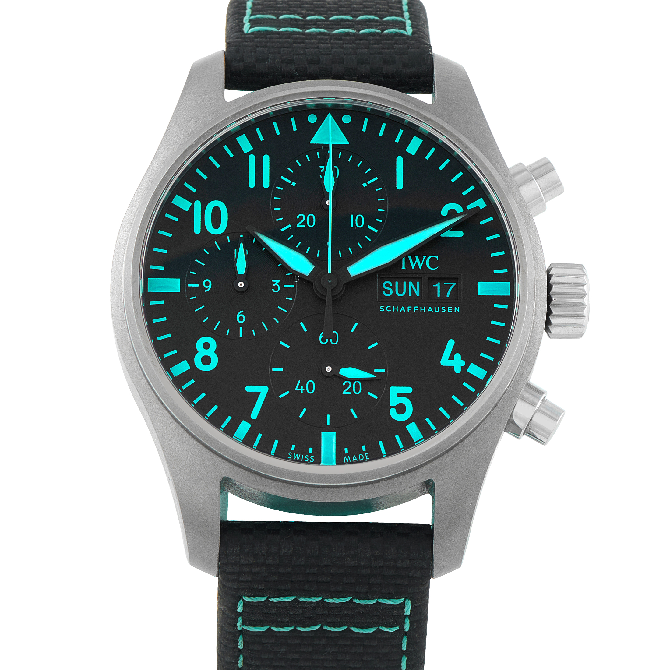 IWC Pilot's Chronograph Mercedes-AMG PETRONAS Formula One™ Team Titanium Watch IW388108