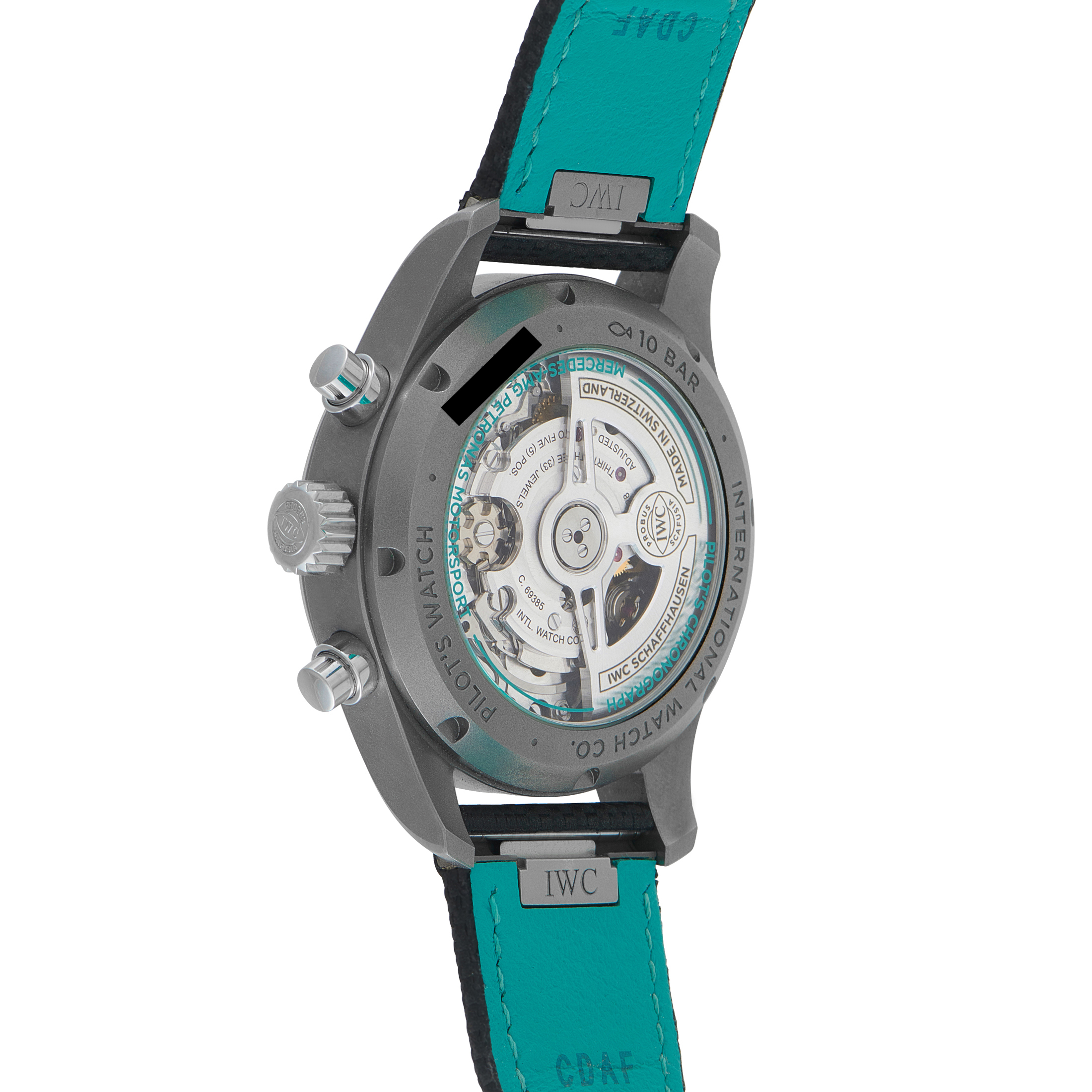 IWC Pilot's Chronograph Mercedes-AMG PETRONAS Formula One™ Team Titanium Watch IW388108 - Image 3