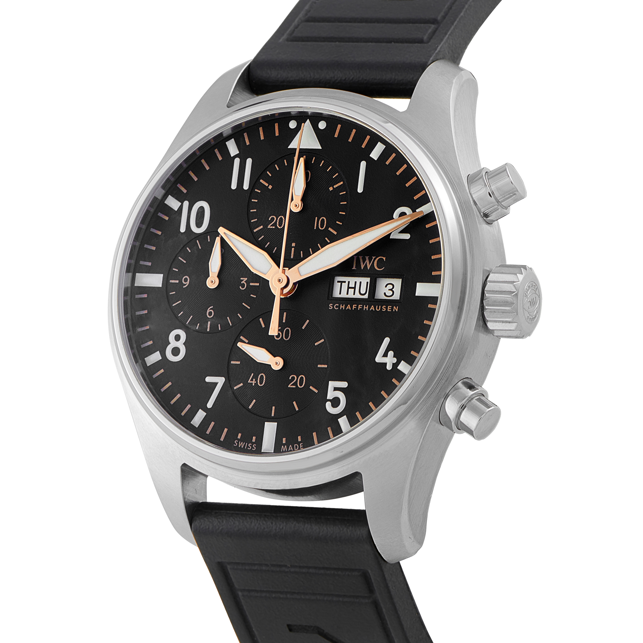 IWC Pilot's Chronograph 41 APXGP Steel Watch IW388116 - Image 2