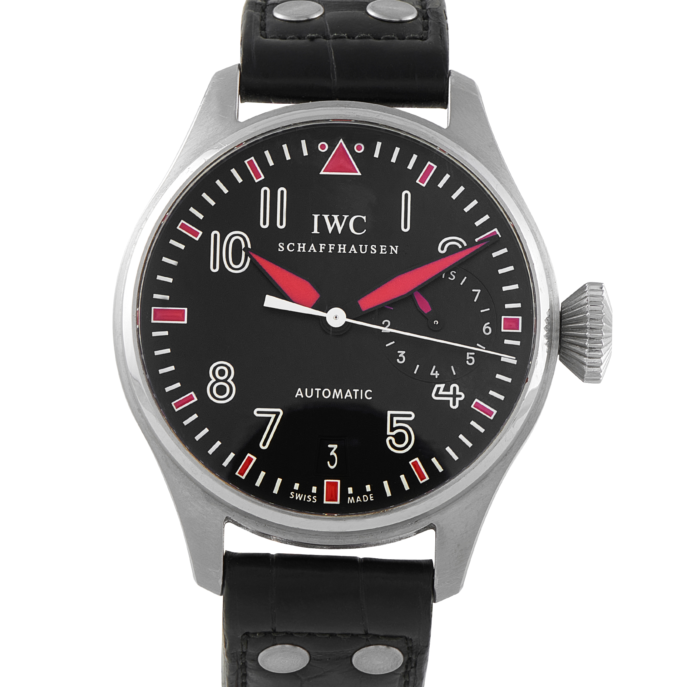 IWC Big Pilot's Muhammad Ali Steel Watch iw5004-33