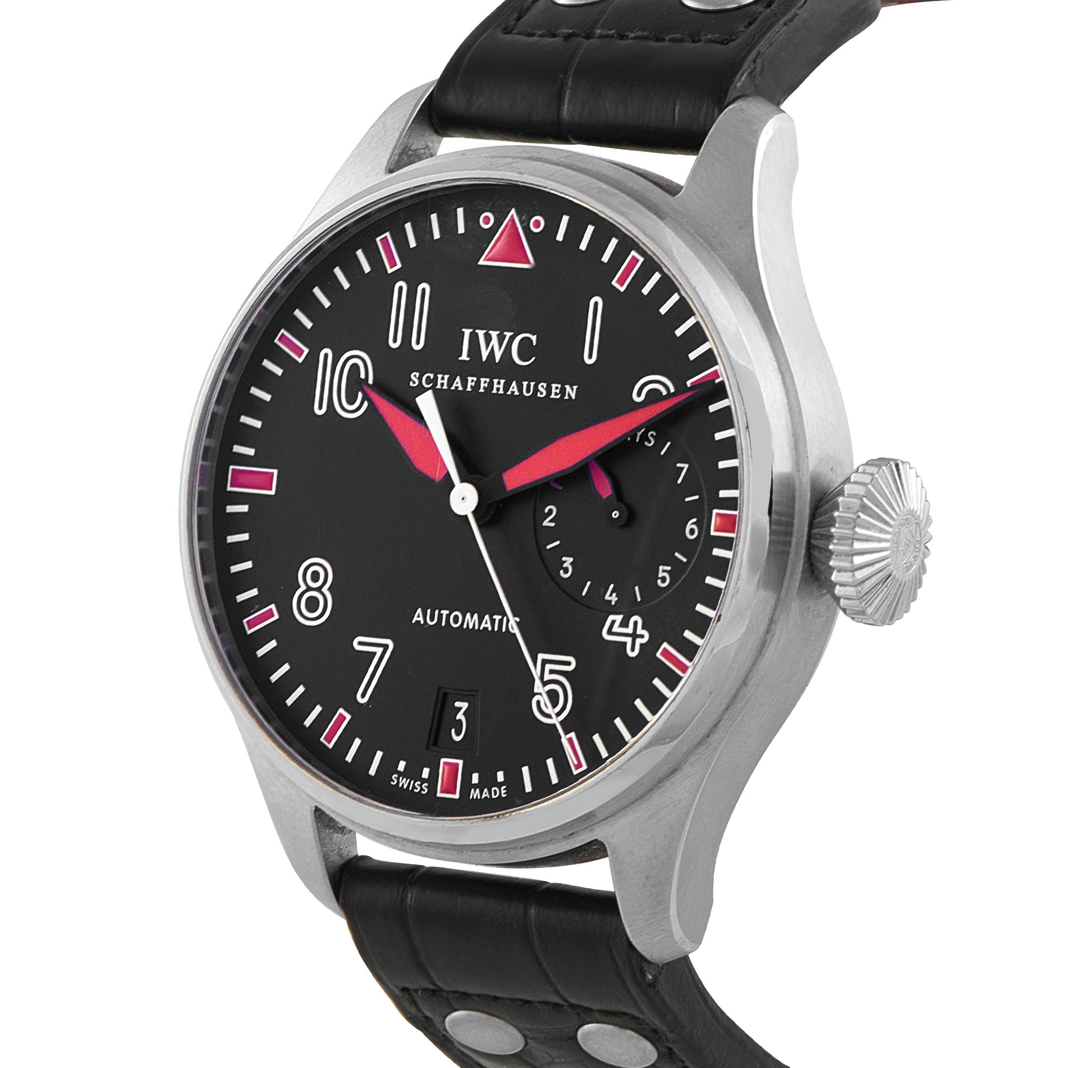 IWC Big Pilot's Muhammad Ali Steel Watch iw5004-33 - Image 2