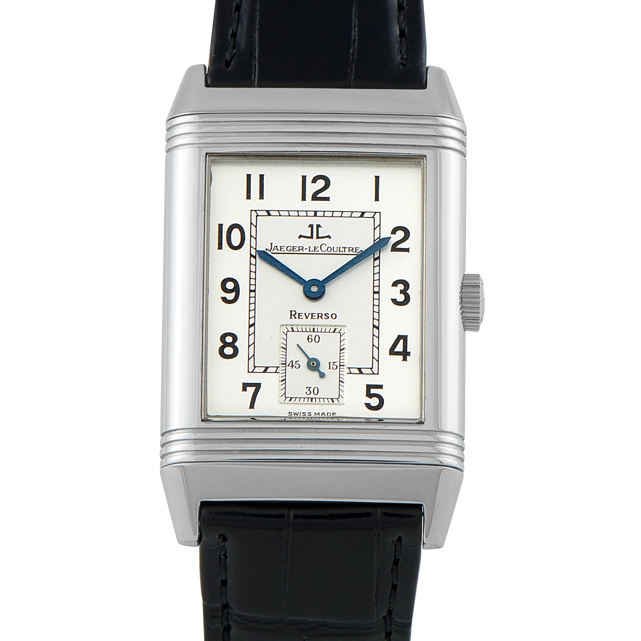 Jaeger-LeCoultre Reverso Grande Taille Steel Watch 270.8.62