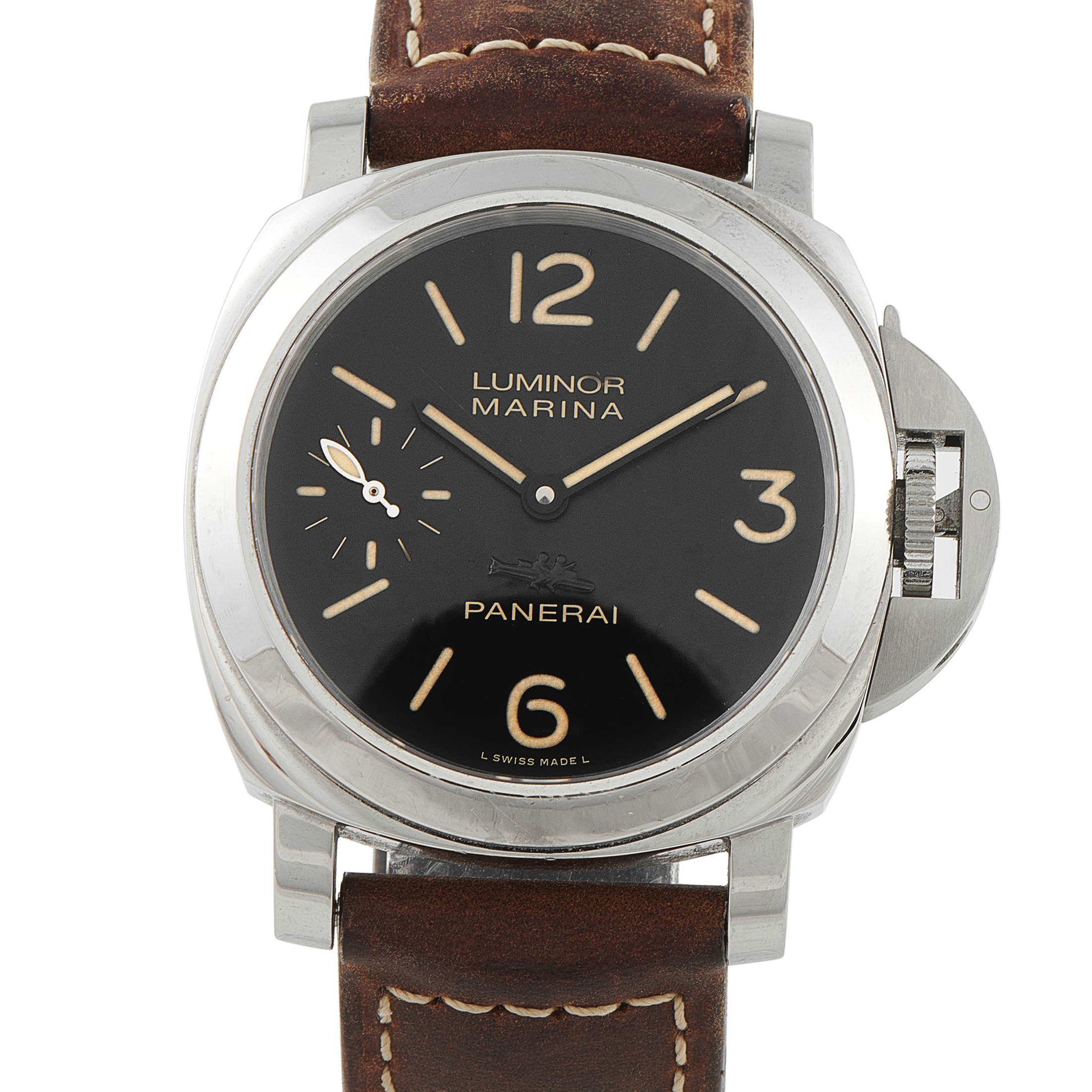 Officine Panerai Luminor Marina Acciaio Dubai Boutique Watch pam00453