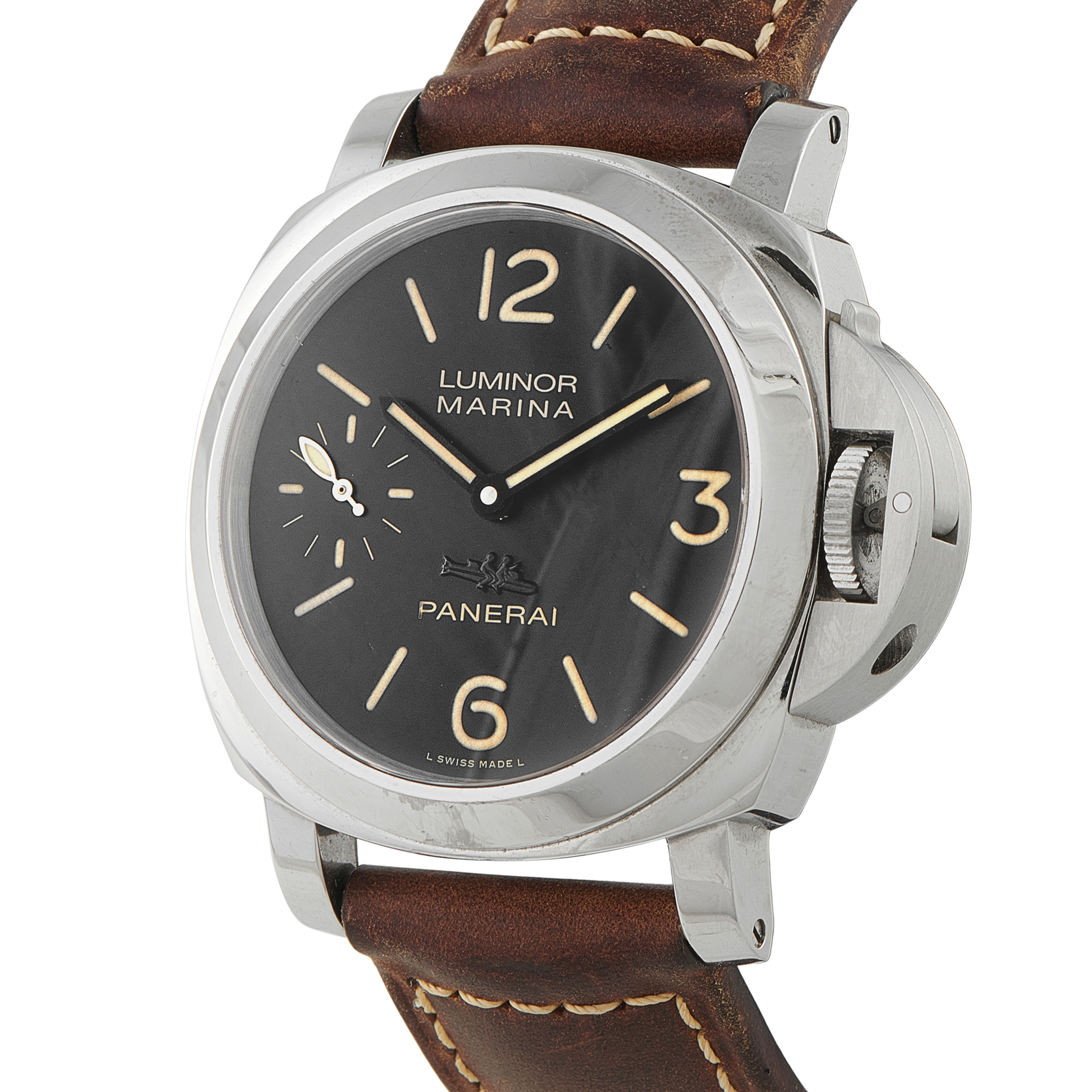 Officine Panerai Luminor Marina Acciaio Dubai Boutique Watch pam00453 - Image 2