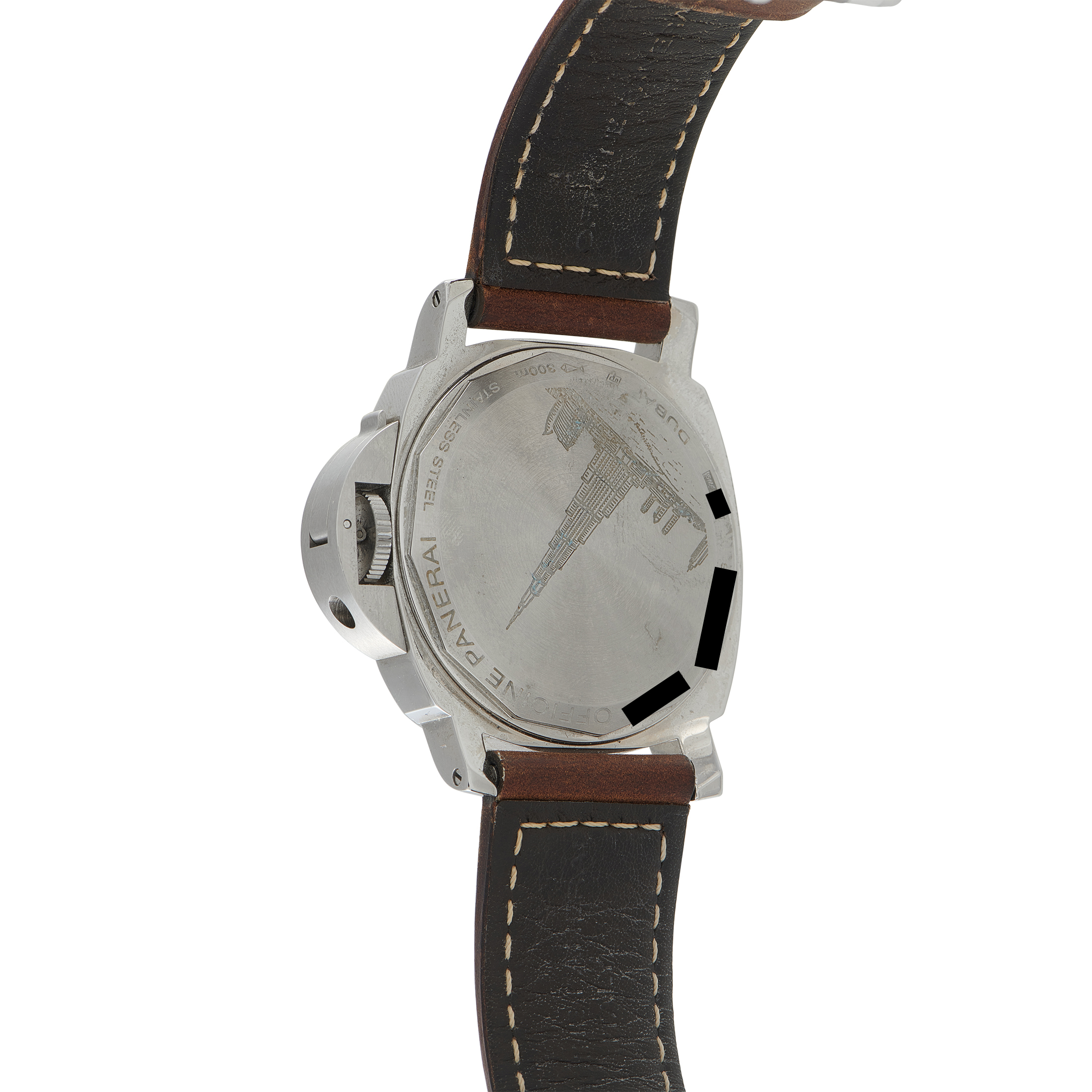 Officine Panerai Luminor Marina Acciaio Dubai Boutique Watch pam00453 - Image 3