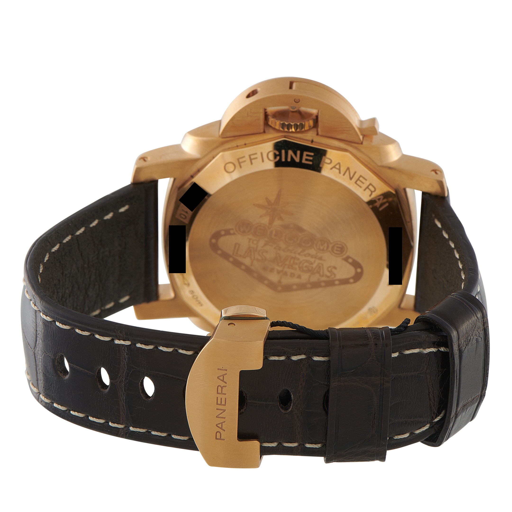 Officine Panerai Luminor GMT 10 Days Rose Gold Watch pam00491 - Image 4